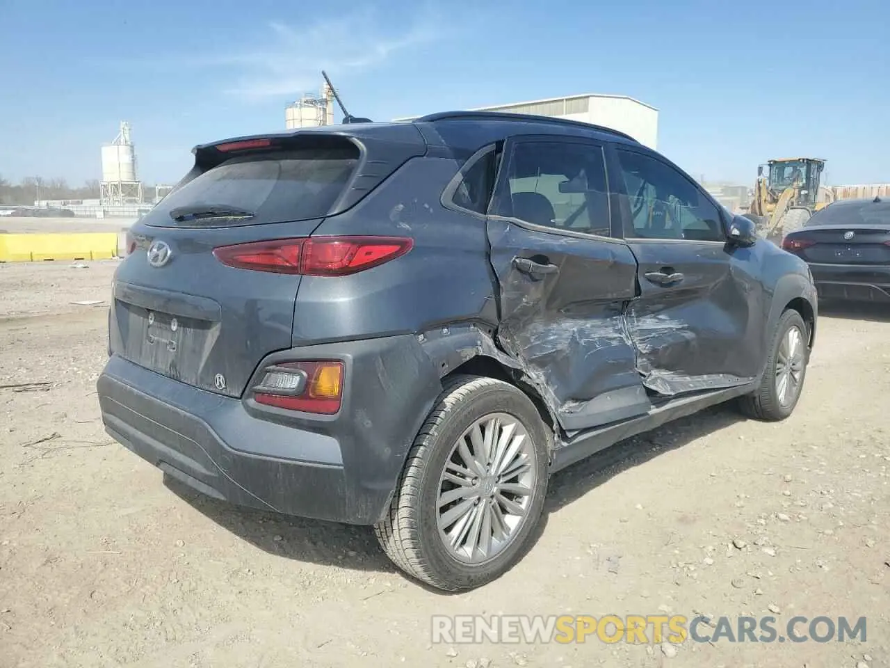 3 Photograph of a damaged car KM8K22AA0MU667764 HYUNDAI KONA 2021