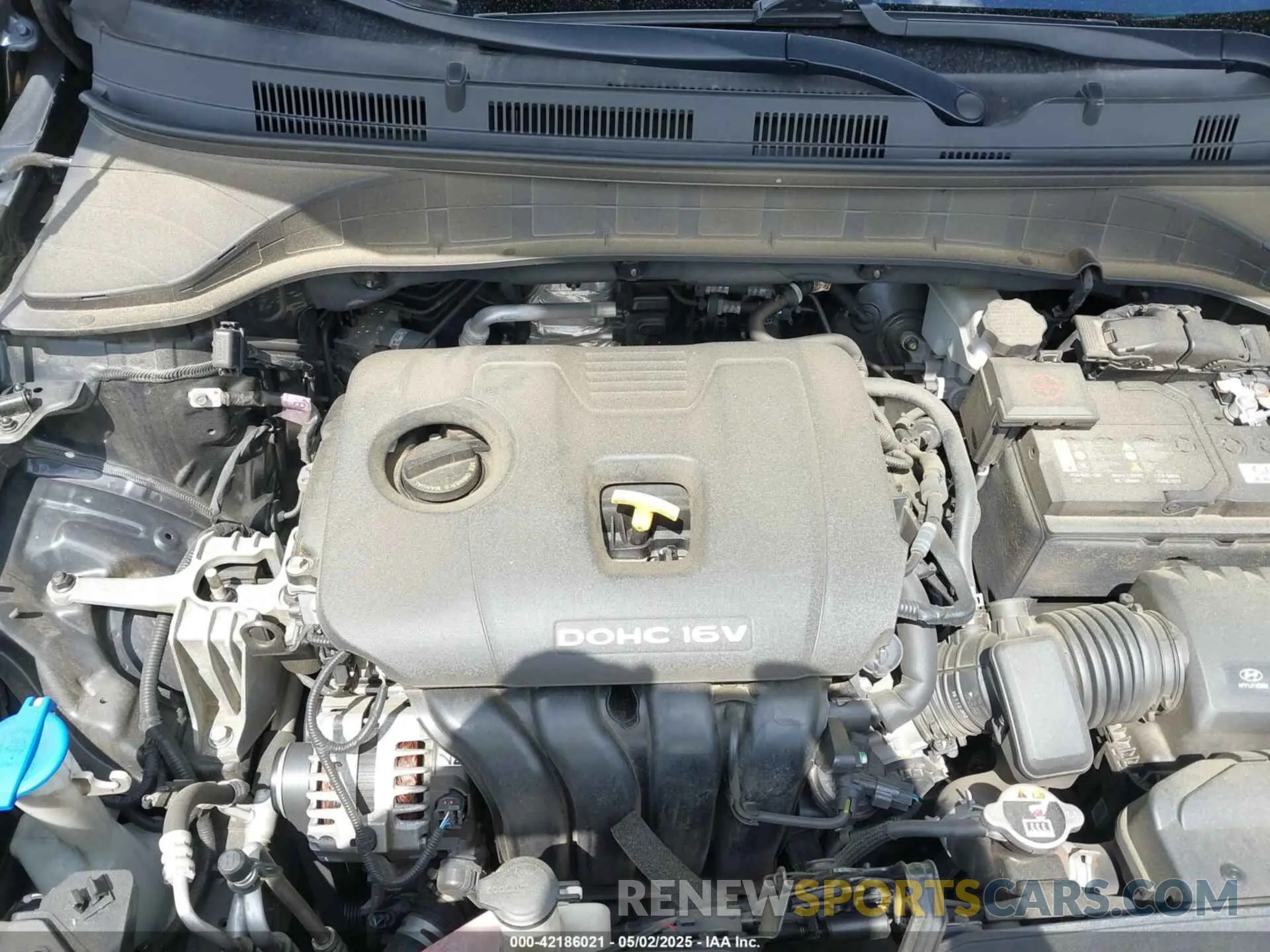 10 Photograph of a damaged car KM8K22AA1MU687408 HYUNDAI KONA 2021