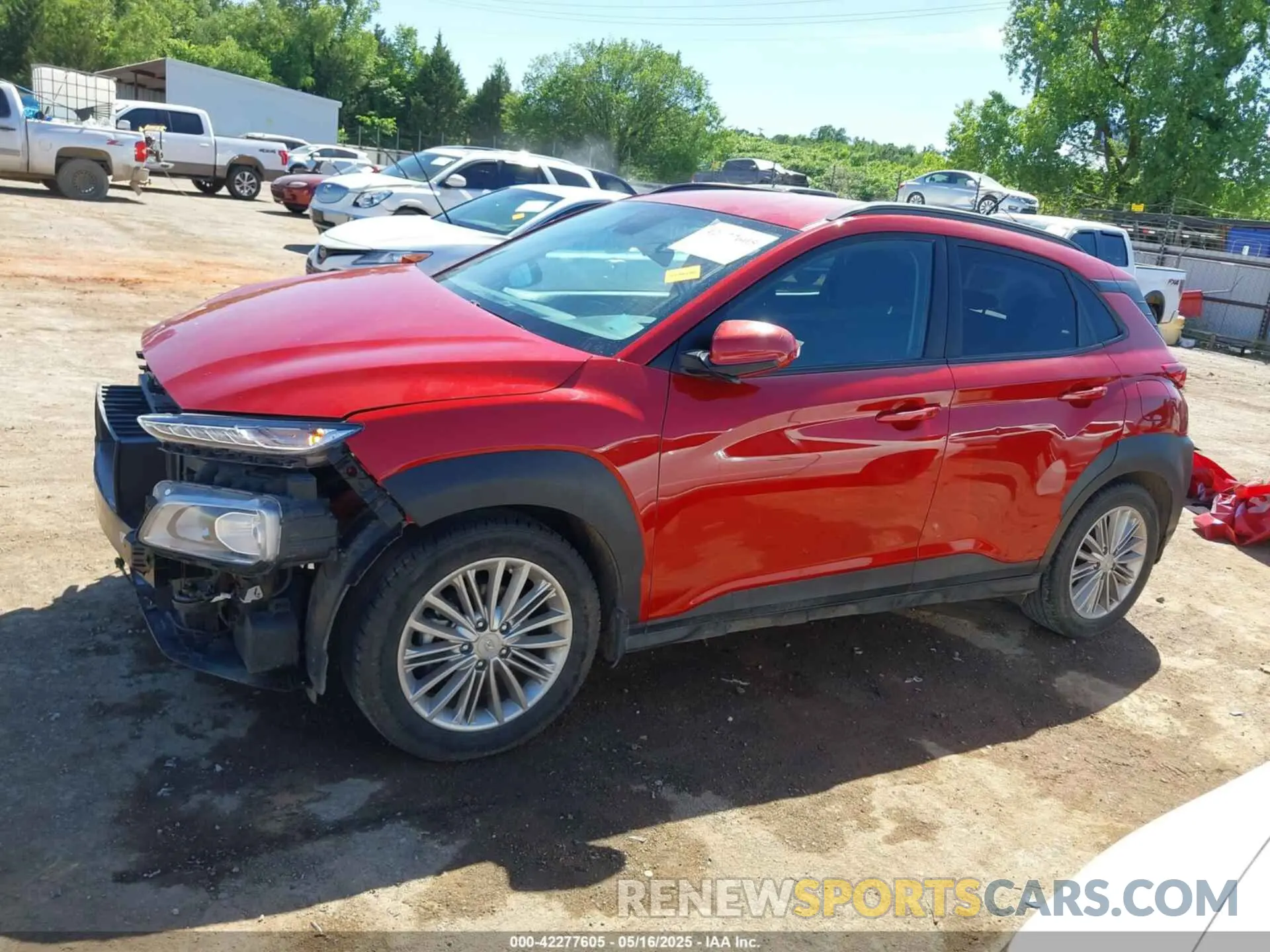 15 Photograph of a damaged car KM8K22AA1MU707401 HYUNDAI KONA 2021