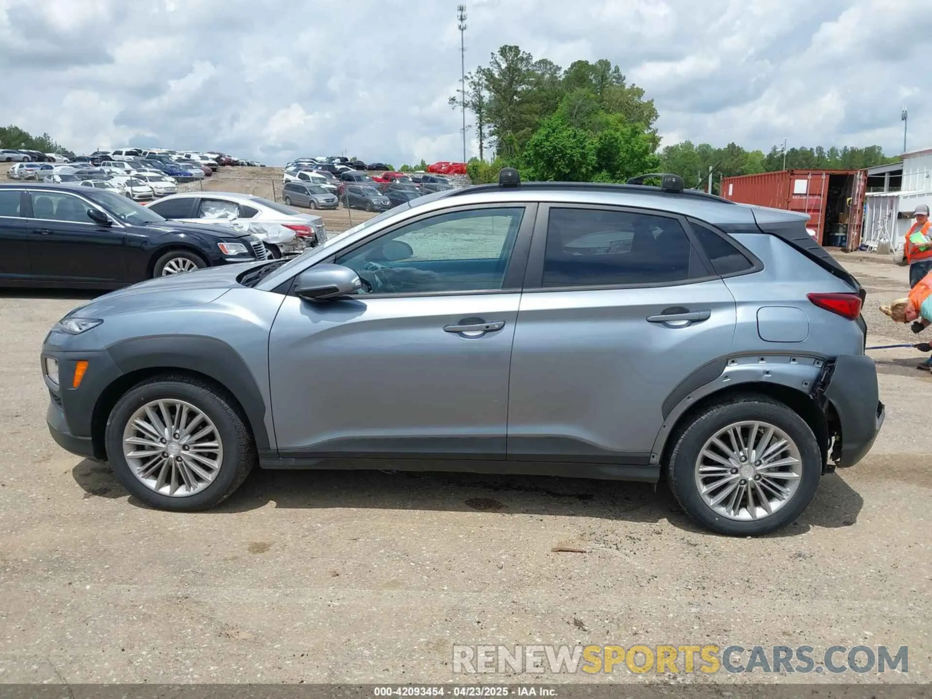 14 Photograph of a damaged car KM8K22AA2MU601507 HYUNDAI KONA 2021