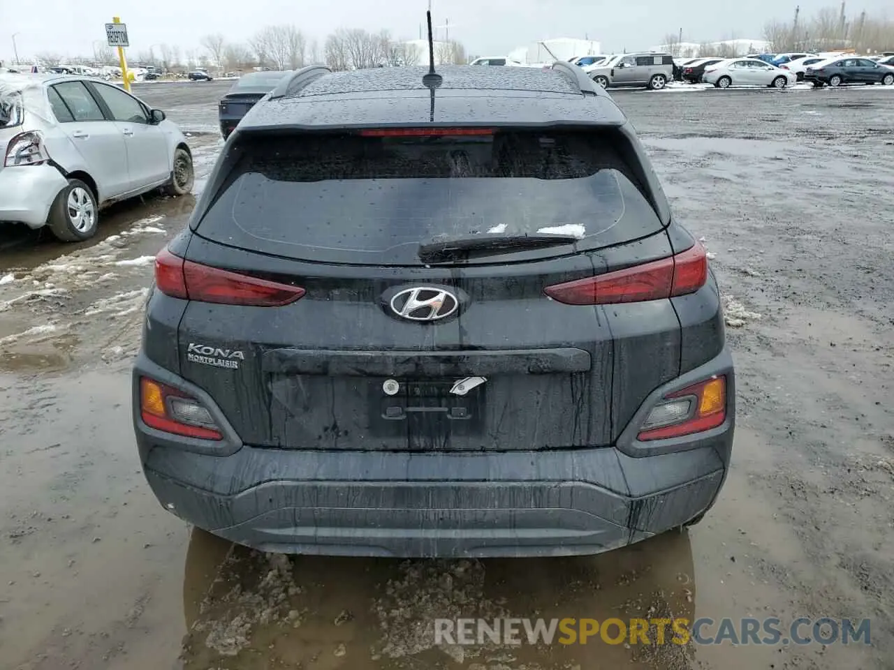 6 Photograph of a damaged car KM8K22AA2MU619604 HYUNDAI KONA 2021