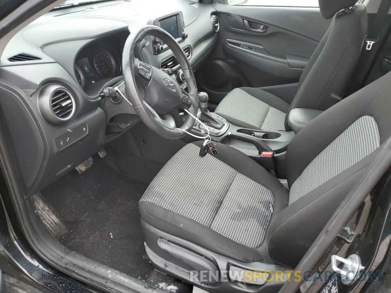 7 Photograph of a damaged car KM8K22AA2MU619604 HYUNDAI KONA 2021