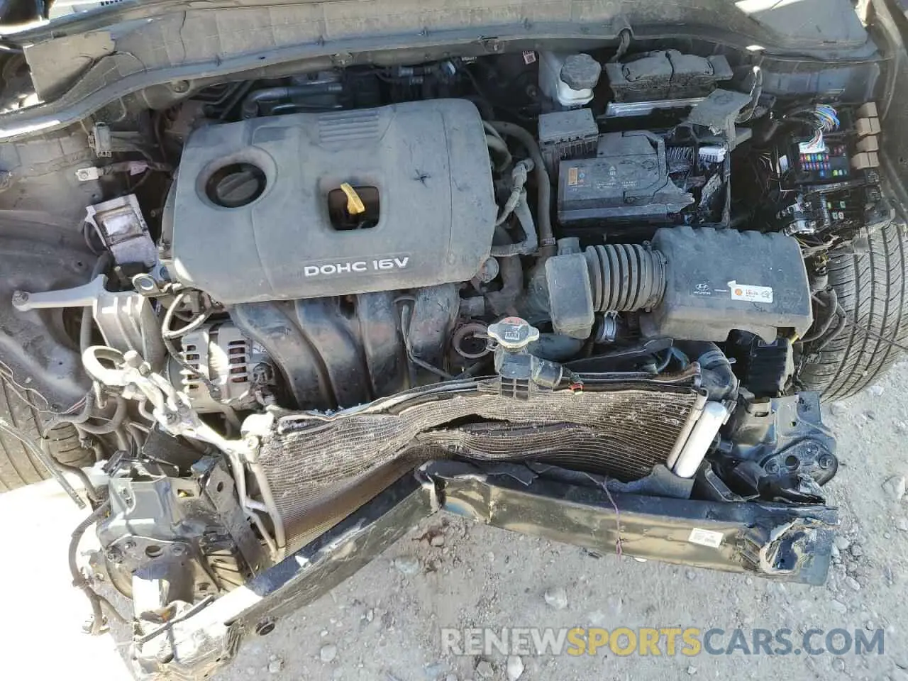 12 Photograph of a damaged car KM8K22AA2MU738964 HYUNDAI KONA 2021
