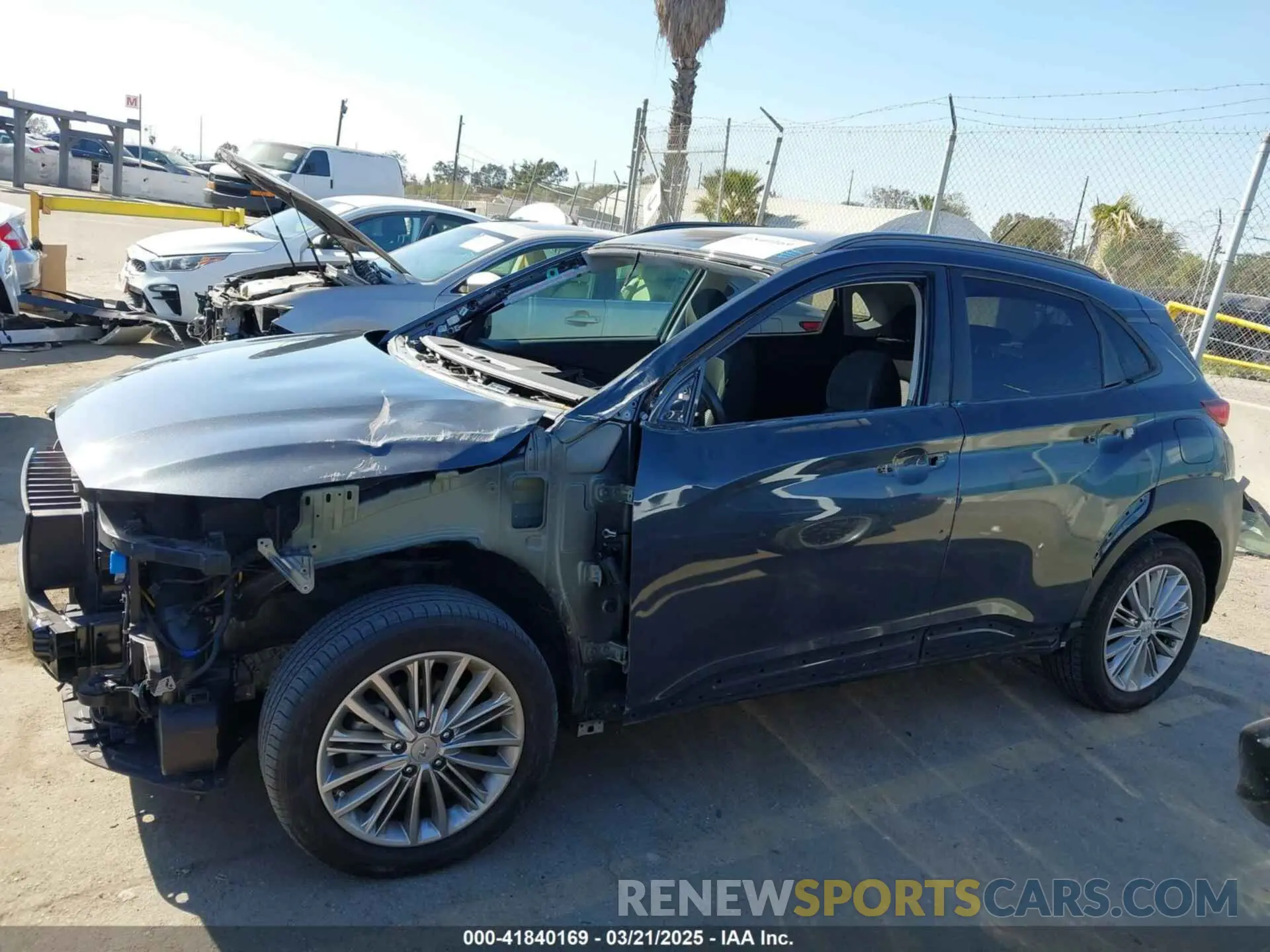 15 Photograph of a damaged car KM8K22AA3MU670951 HYUNDAI KONA 2021