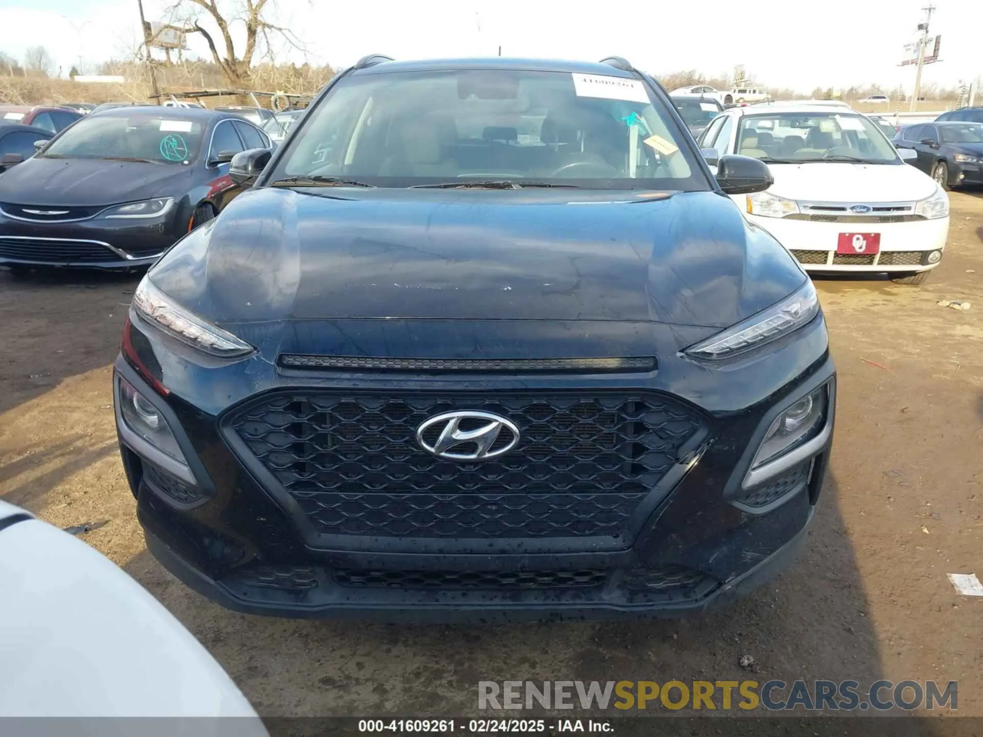 12 Photograph of a damaged car KM8K22AA3MU747284 HYUNDAI KONA 2021