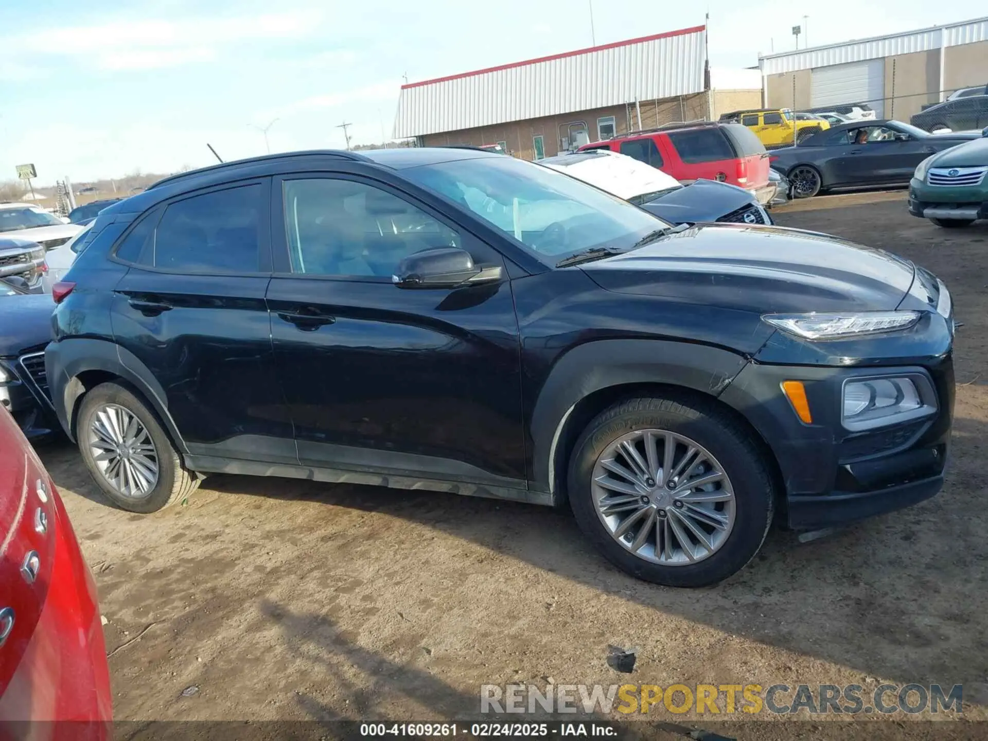 13 Photograph of a damaged car KM8K22AA3MU747284 HYUNDAI KONA 2021