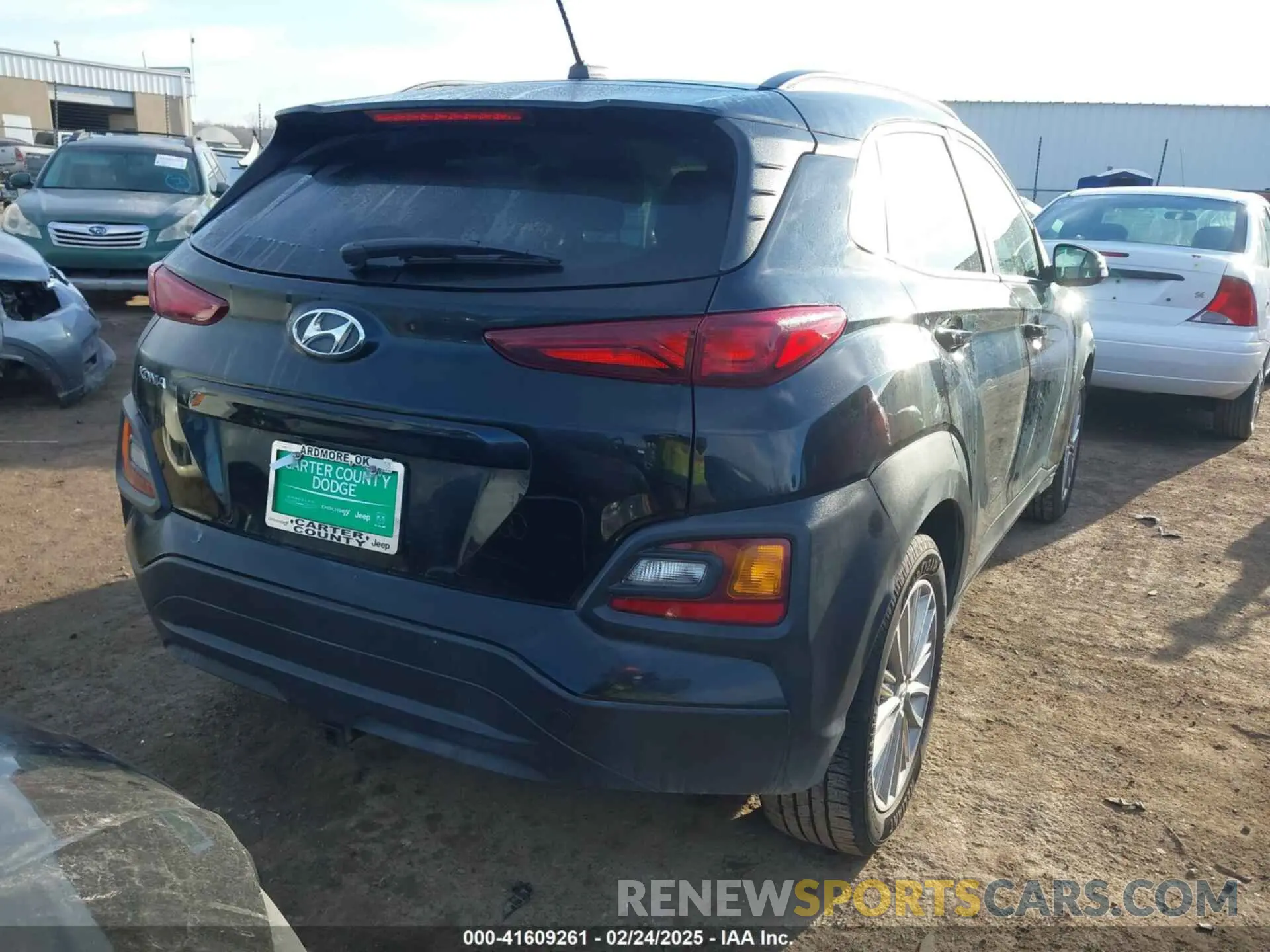 4 Photograph of a damaged car KM8K22AA3MU747284 HYUNDAI KONA 2021