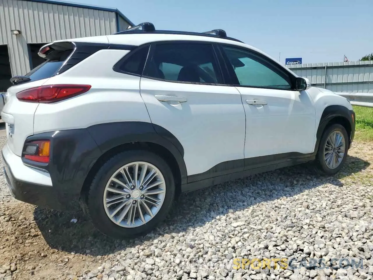 3 Photograph of a damaged car KM8K22AA4MU603470 HYUNDAI KONA 2021