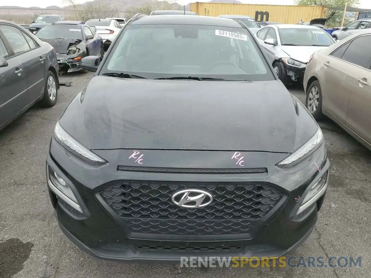 5 Photograph of a damaged car KM8K22AA4MU661224 HYUNDAI KONA 2021