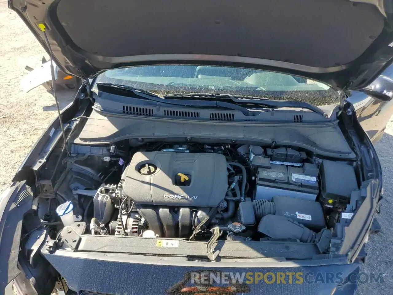 12 Photograph of a damaged car KM8K22AA4MU674510 HYUNDAI KONA 2021