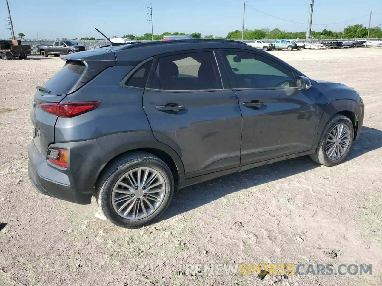3 Photograph of a damaged car KM8K22AA4MU707313 HYUNDAI KONA 2021