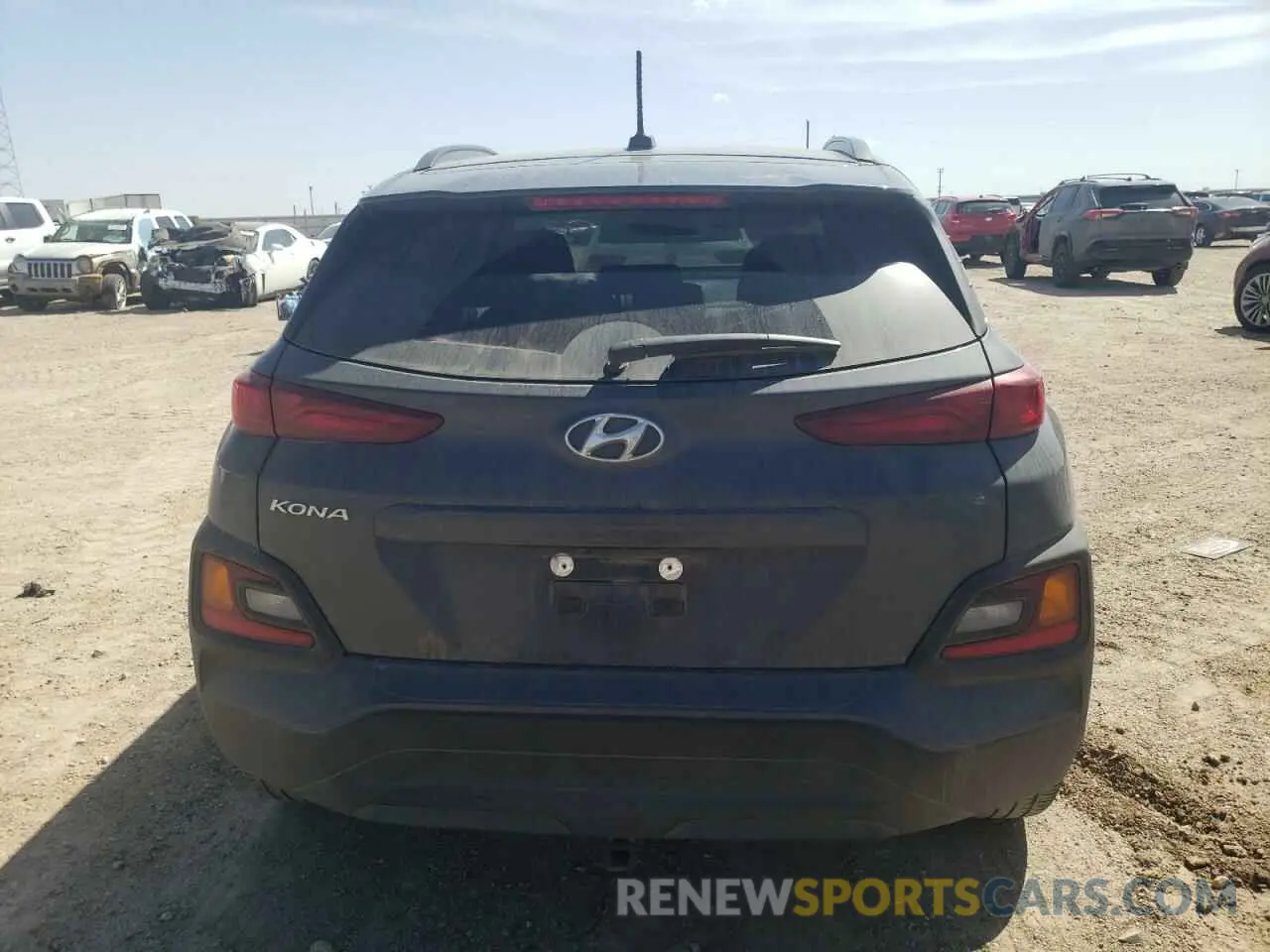 6 Photograph of a damaged car KM8K22AA5MU601565 HYUNDAI KONA 2021