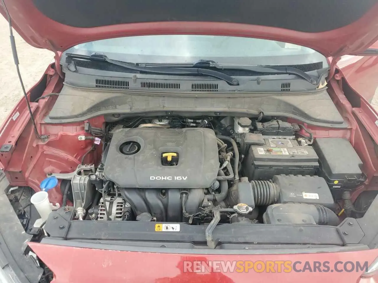12 Photograph of a damaged car KM8K22AA5MU607852 HYUNDAI KONA 2021