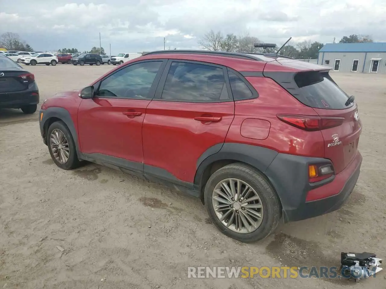 2 Photograph of a damaged car KM8K22AA5MU607852 HYUNDAI KONA 2021