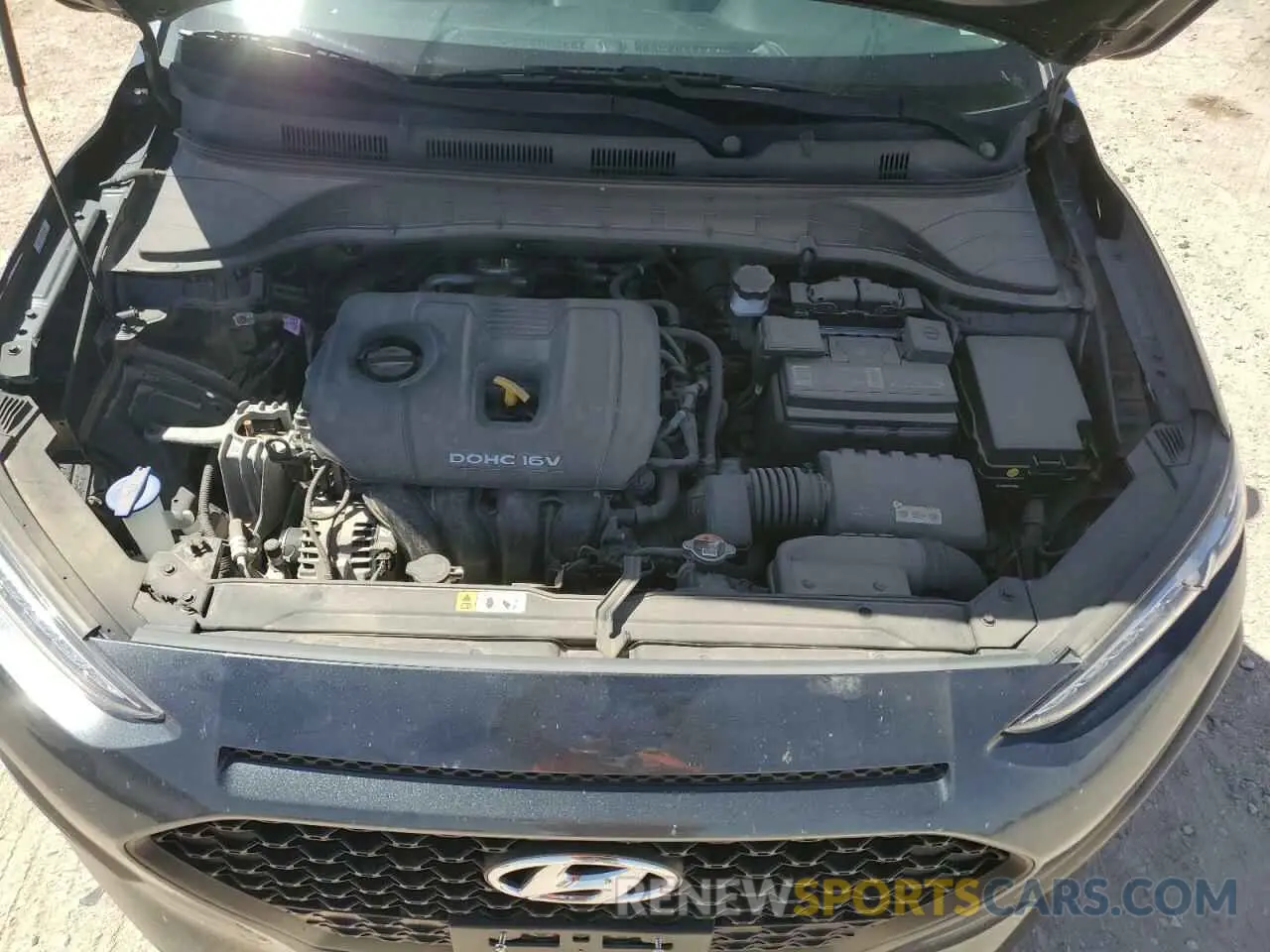 12 Photograph of a damaged car KM8K22AA5MU612856 HYUNDAI KONA 2021