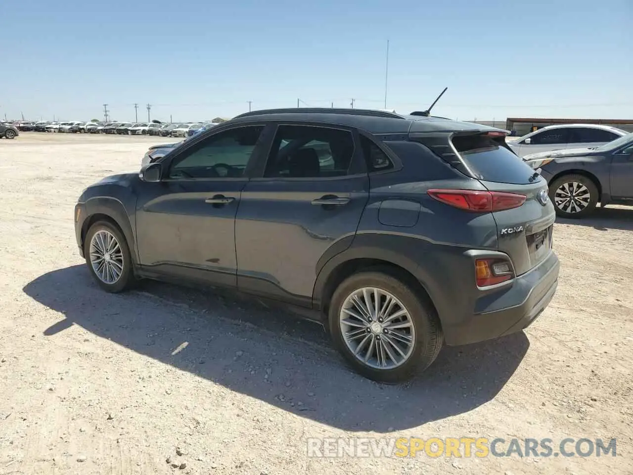 2 Photograph of a damaged car KM8K22AA5MU612856 HYUNDAI KONA 2021