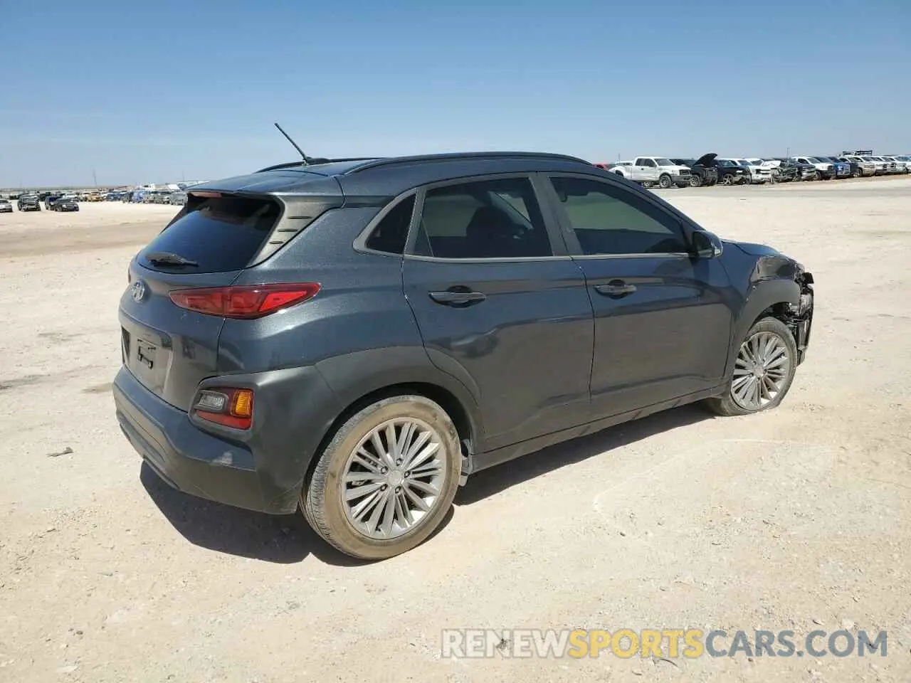 3 Photograph of a damaged car KM8K22AA5MU612856 HYUNDAI KONA 2021
