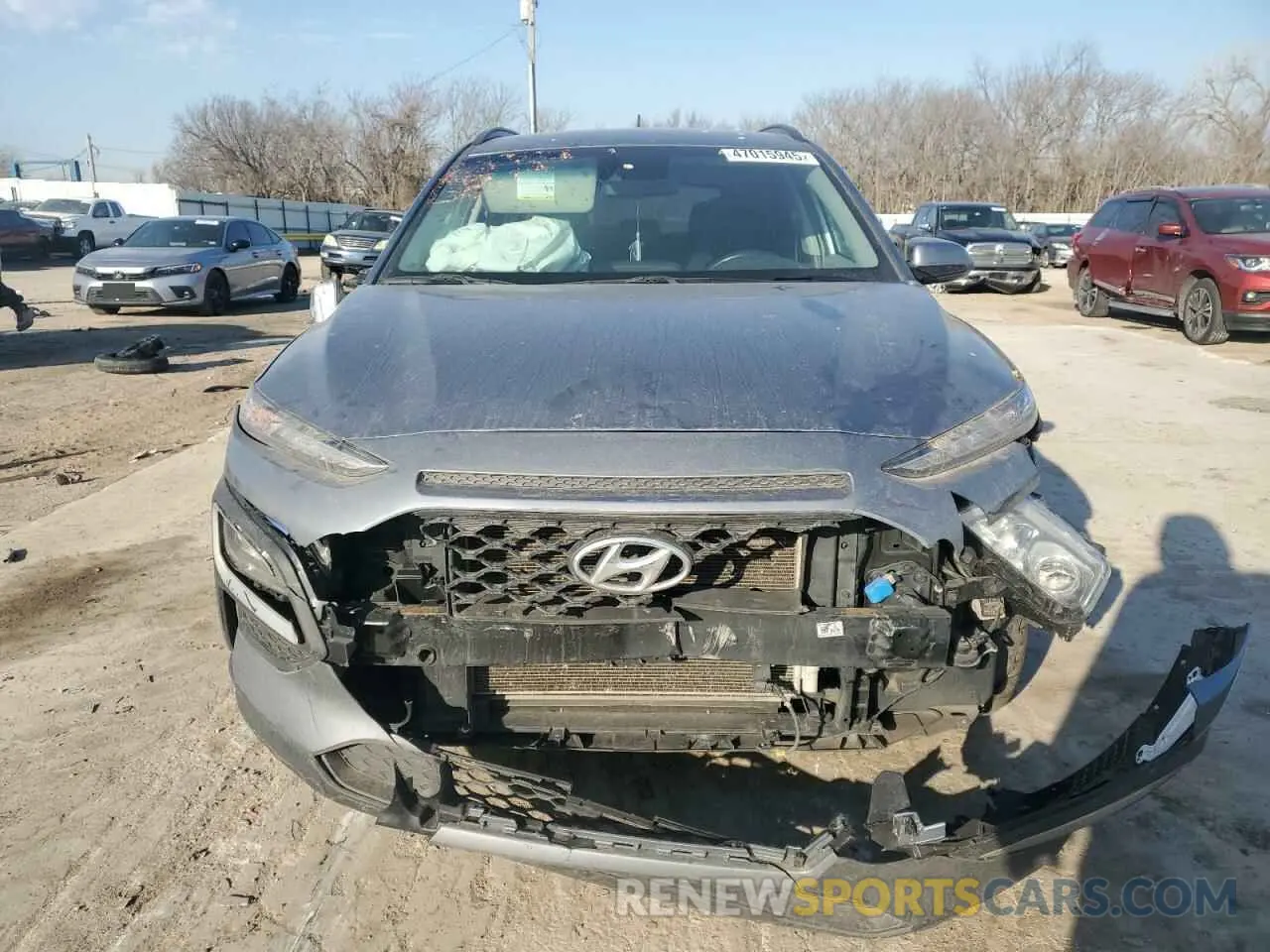 5 Photograph of a damaged car KM8K22AA5MU616812 HYUNDAI KONA 2021