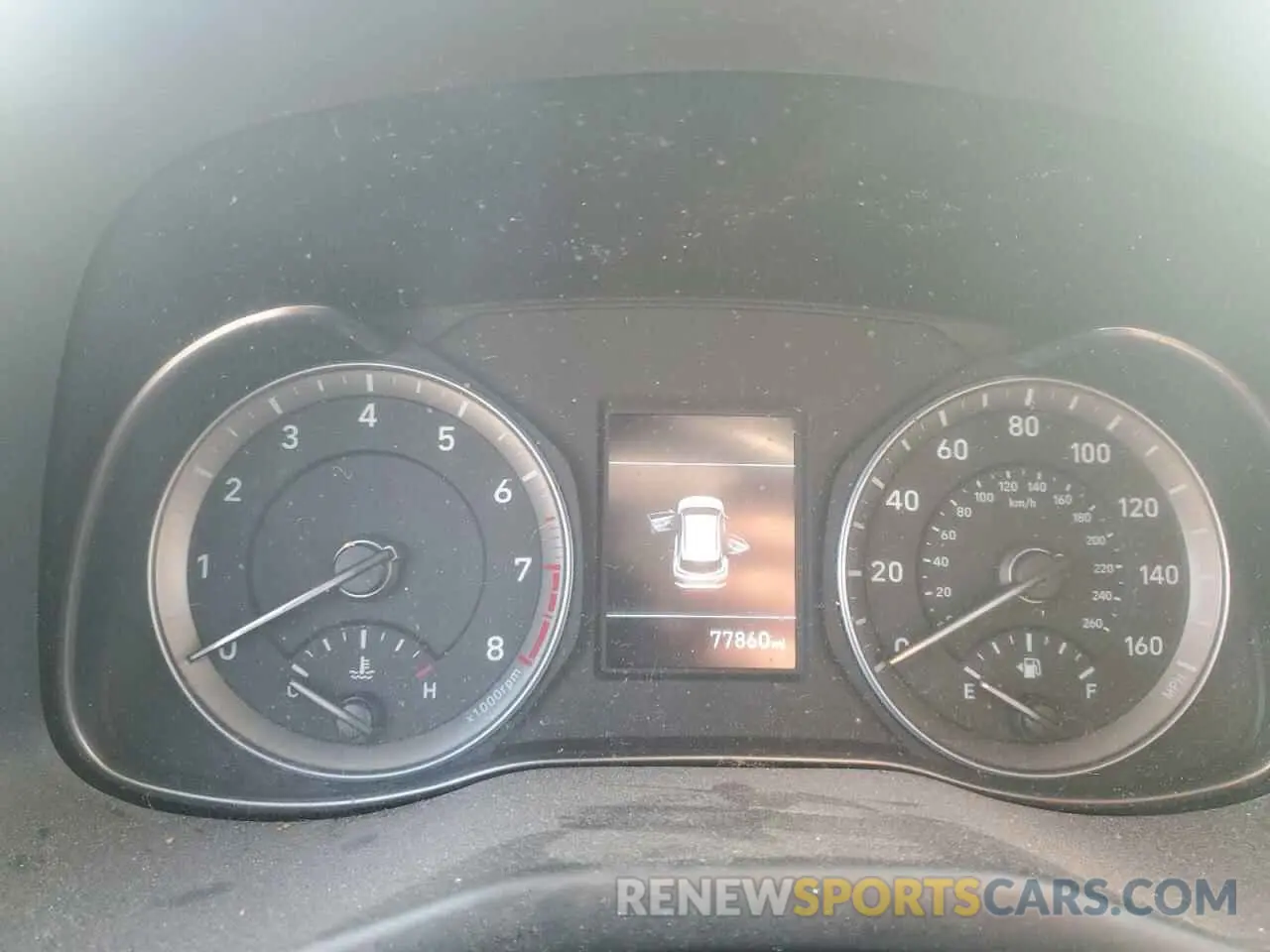 9 Photograph of a damaged car KM8K22AA5MU616812 HYUNDAI KONA 2021