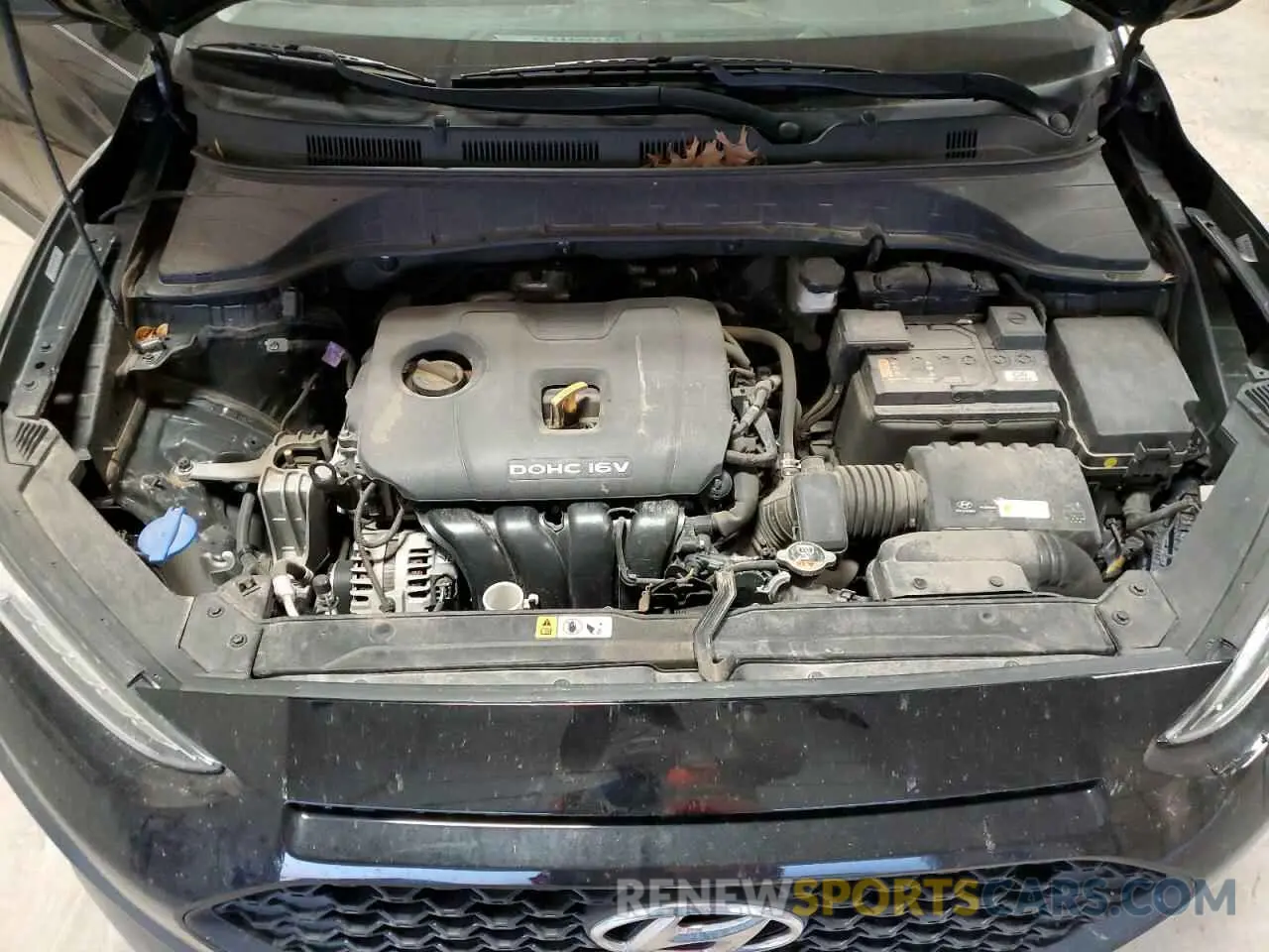 12 Photograph of a damaged car KM8K22AA5MU686407 HYUNDAI KONA 2021