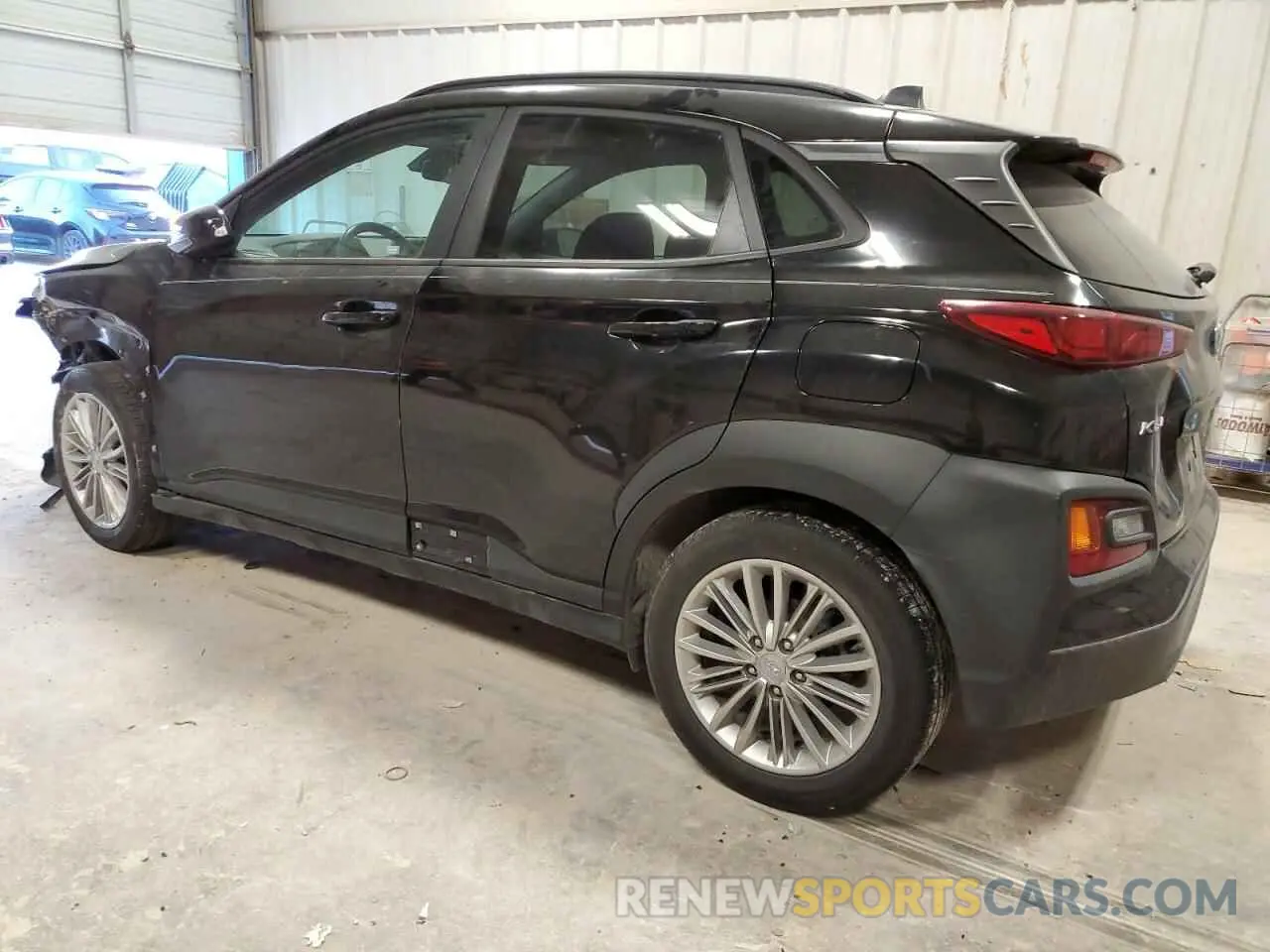 2 Photograph of a damaged car KM8K22AA5MU686407 HYUNDAI KONA 2021