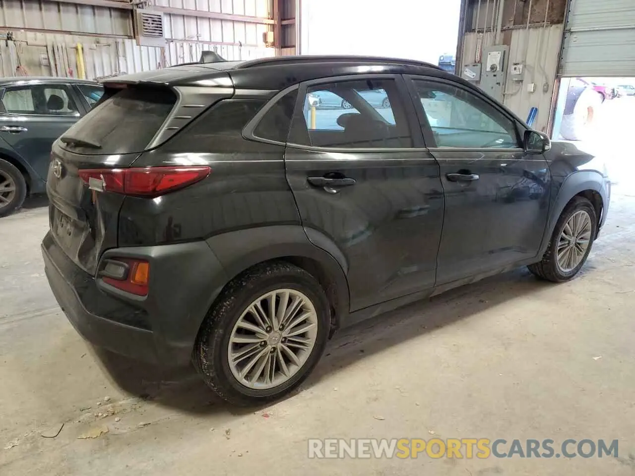 3 Photograph of a damaged car KM8K22AA5MU686407 HYUNDAI KONA 2021