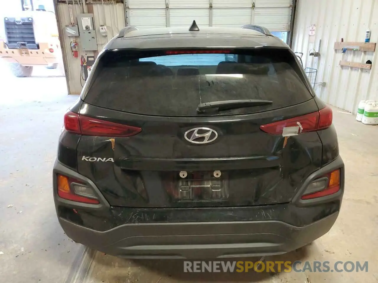 6 Photograph of a damaged car KM8K22AA5MU686407 HYUNDAI KONA 2021