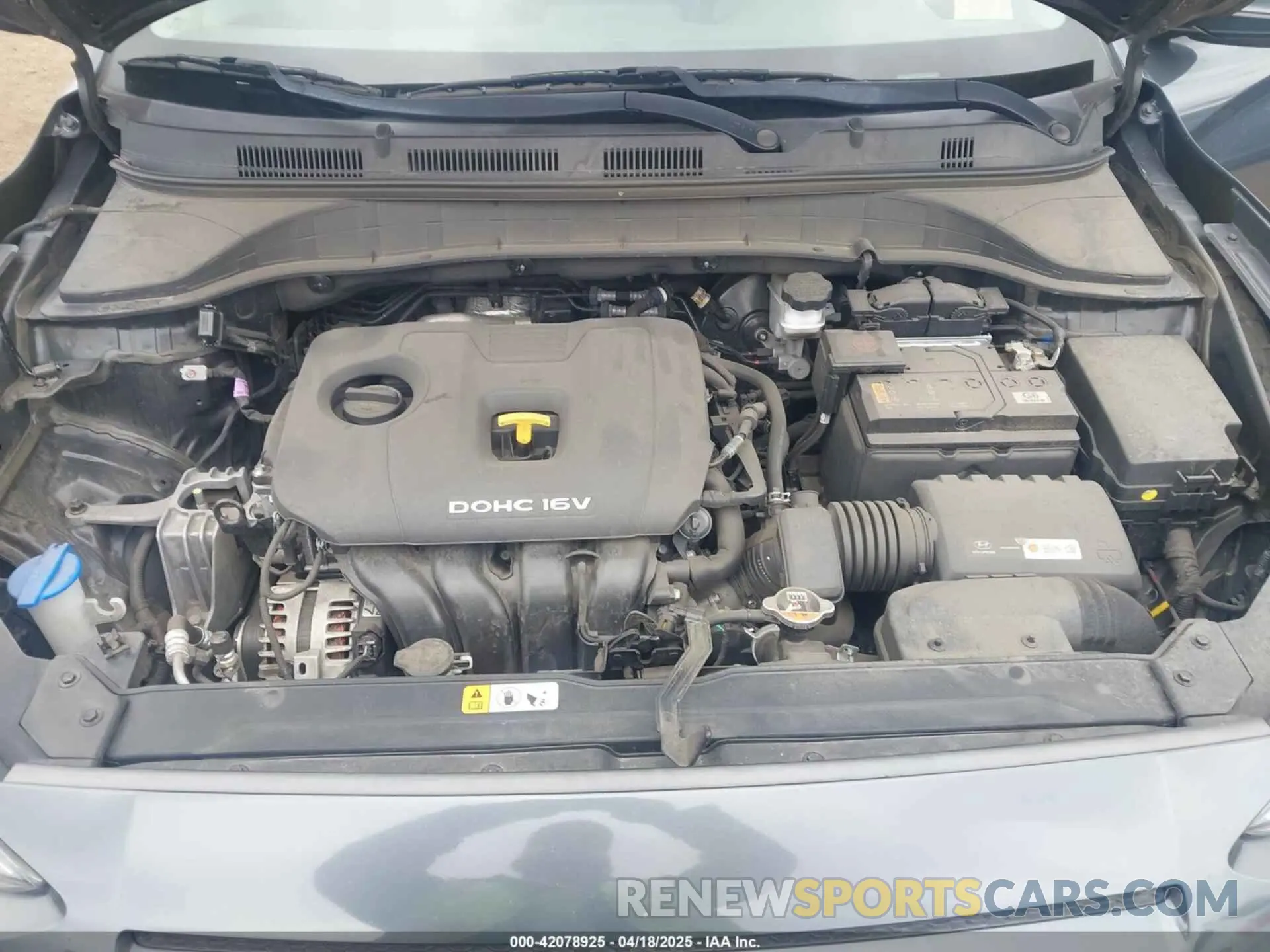10 Photograph of a damaged car KM8K22AA6MU613871 HYUNDAI KONA 2021