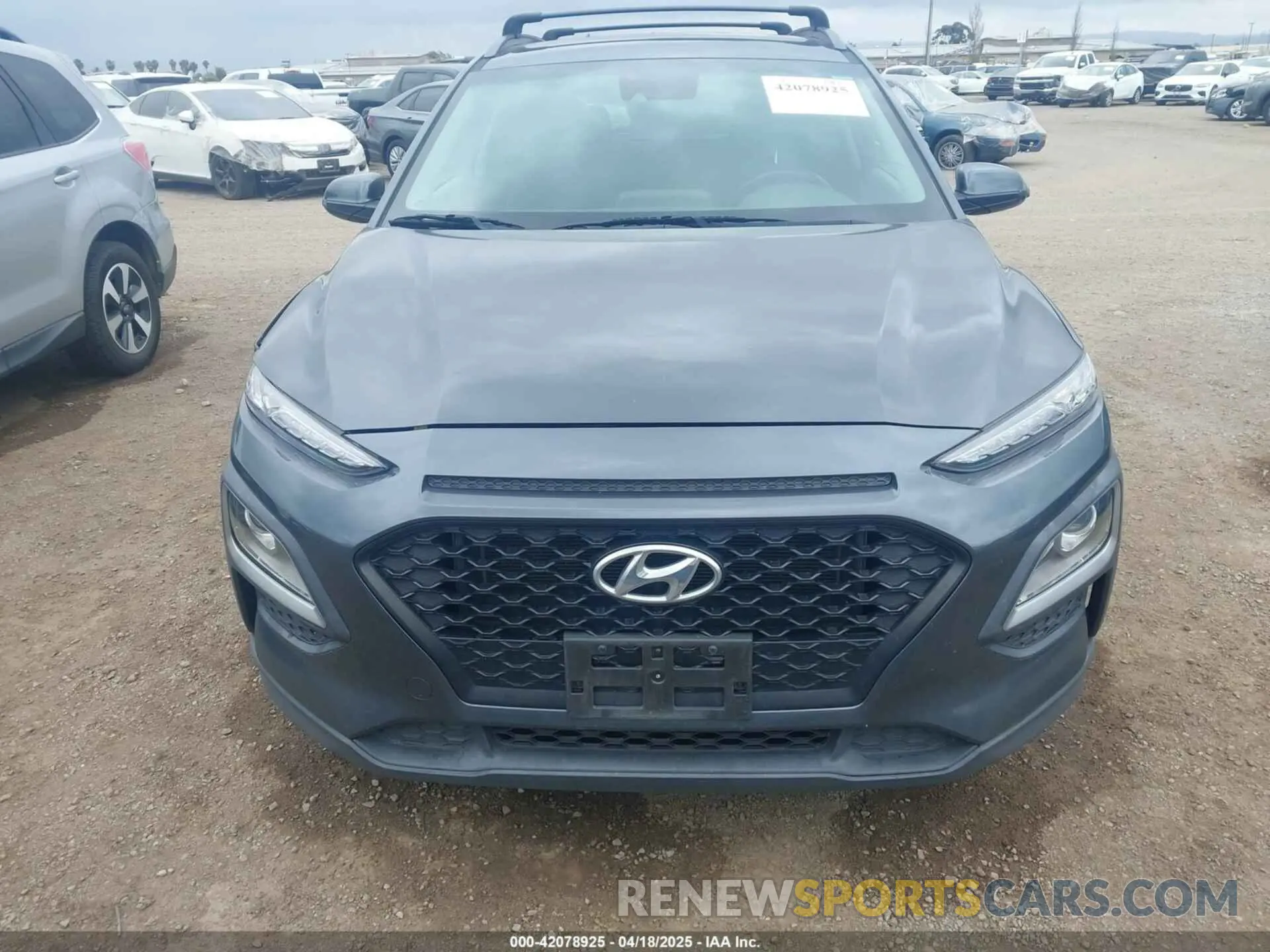 13 Photograph of a damaged car KM8K22AA6MU613871 HYUNDAI KONA 2021
