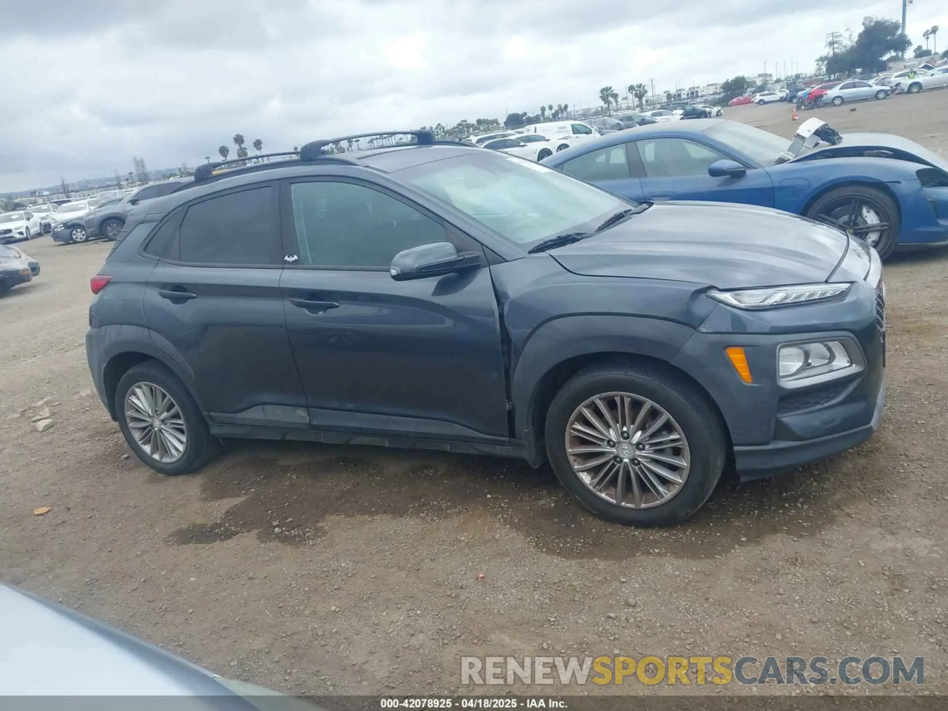 14 Photograph of a damaged car KM8K22AA6MU613871 HYUNDAI KONA 2021