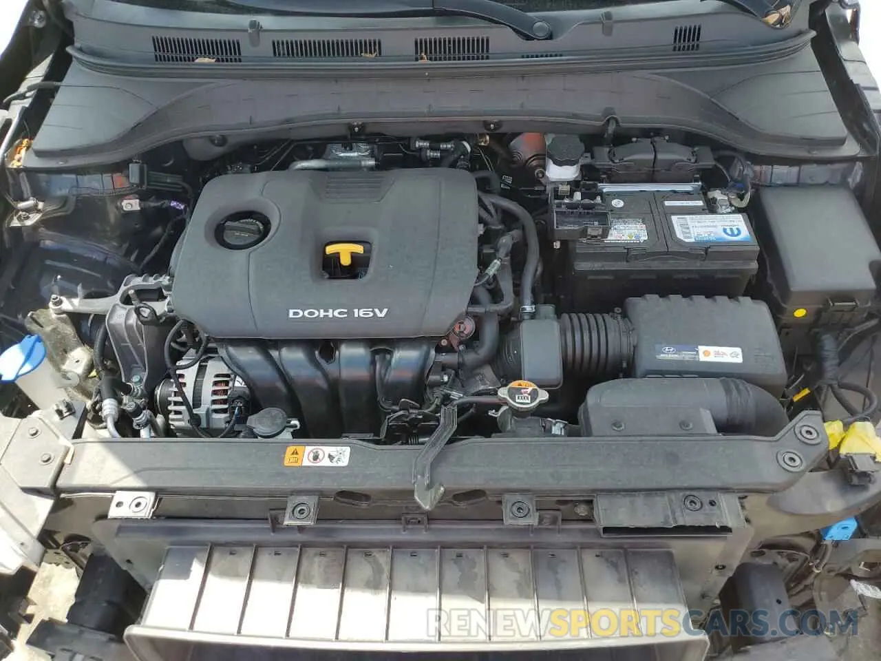 12 Photograph of a damaged car KM8K22AA6MU695830 HYUNDAI KONA 2021