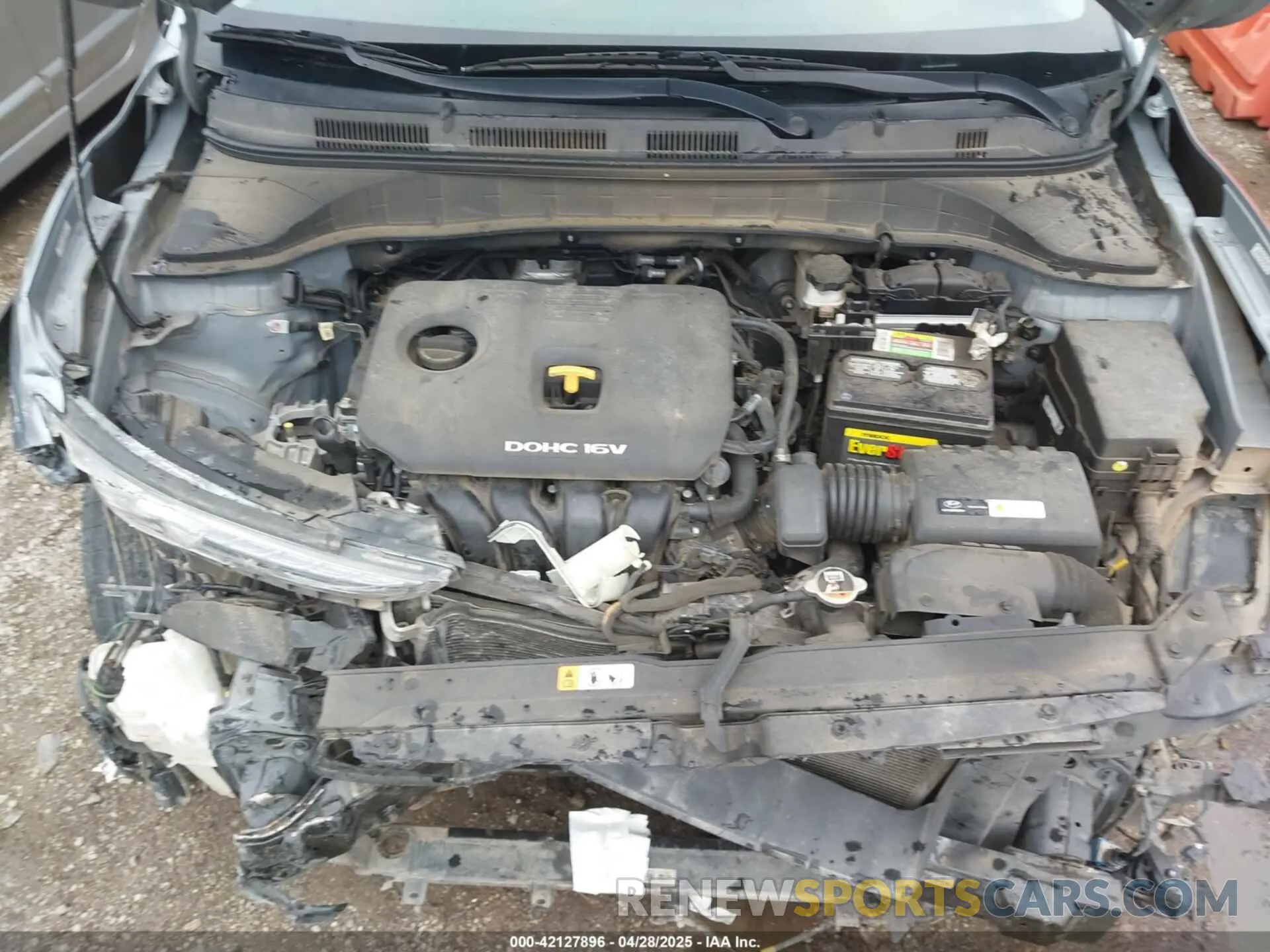 10 Photograph of a damaged car KM8K22AA7MU639489 HYUNDAI KONA 2021