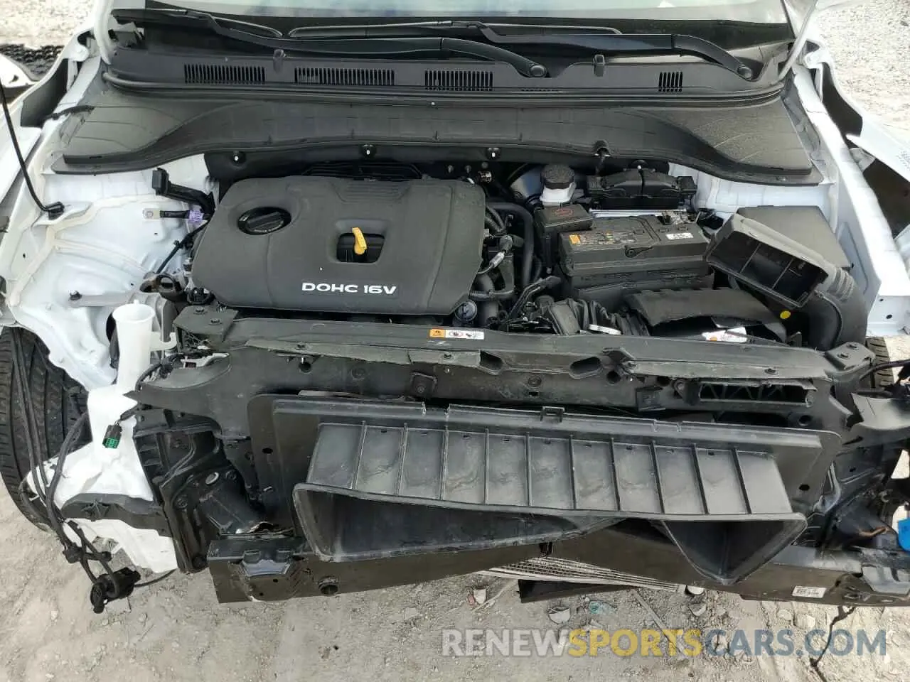 12 Photograph of a damaged car KM8K22AA7MU721688 HYUNDAI KONA 2021