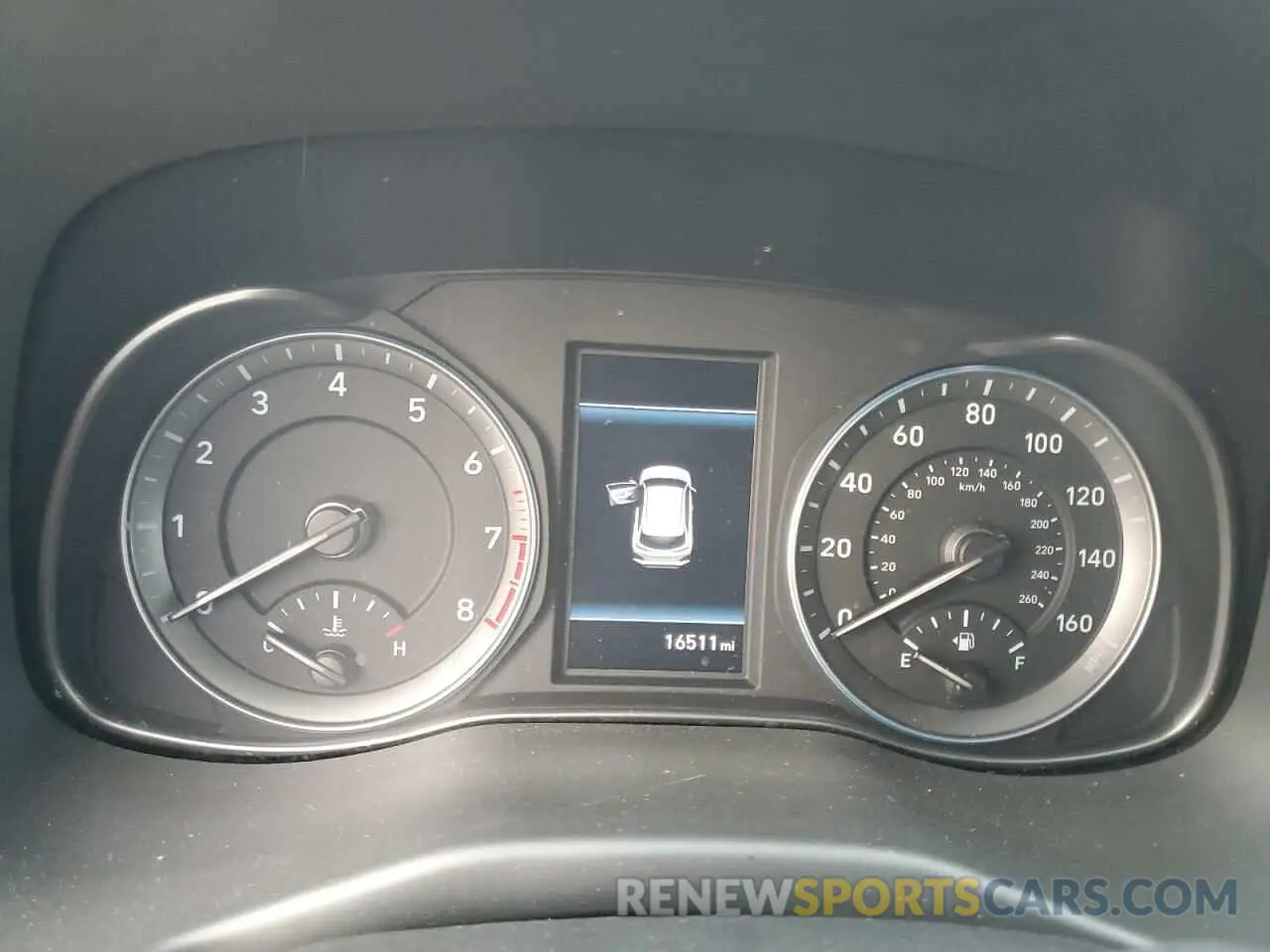 9 Photograph of a damaged car KM8K22AA7MU721688 HYUNDAI KONA 2021