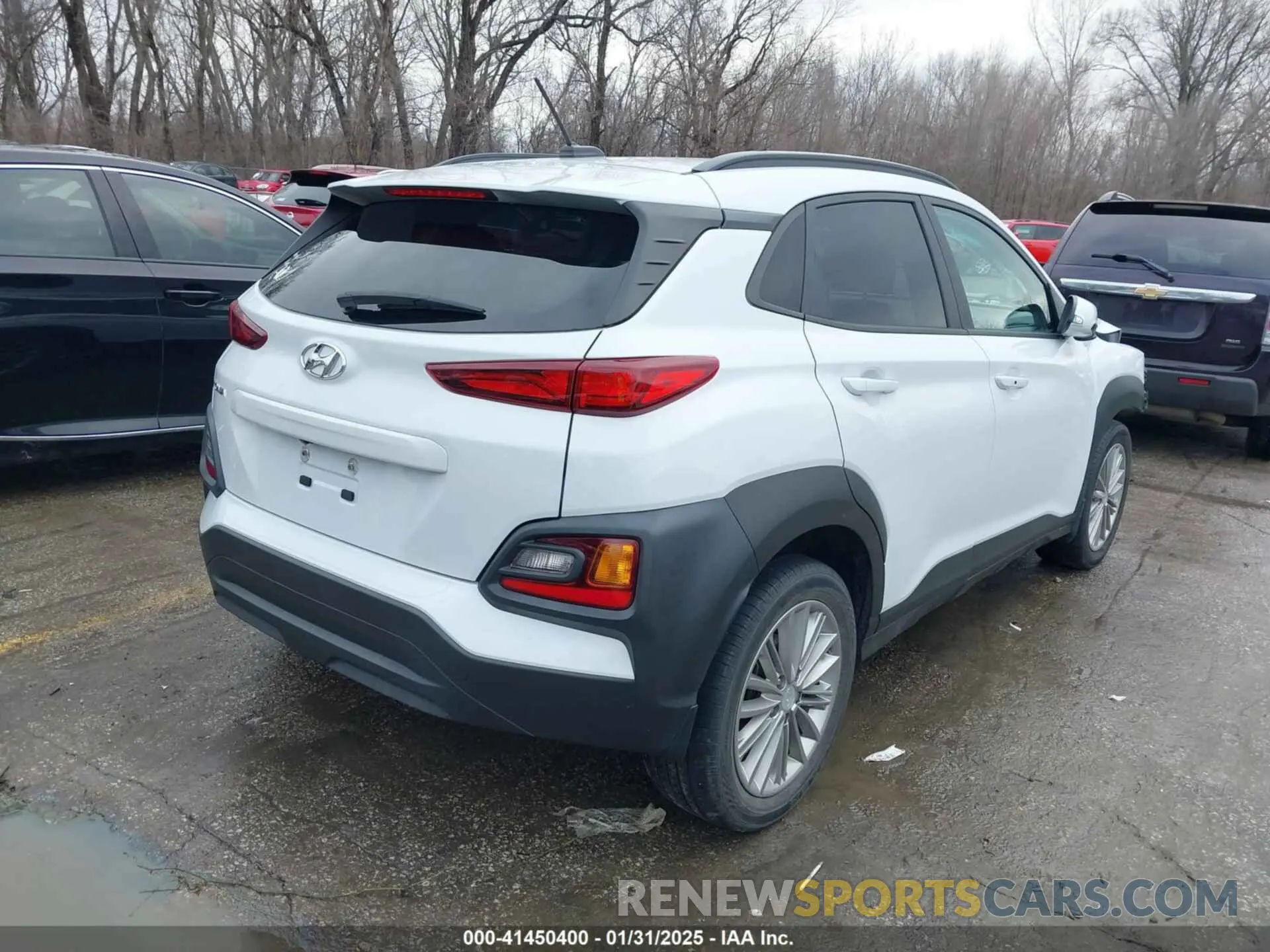 4 Photograph of a damaged car KM8K22AA8MU602483 HYUNDAI KONA 2021