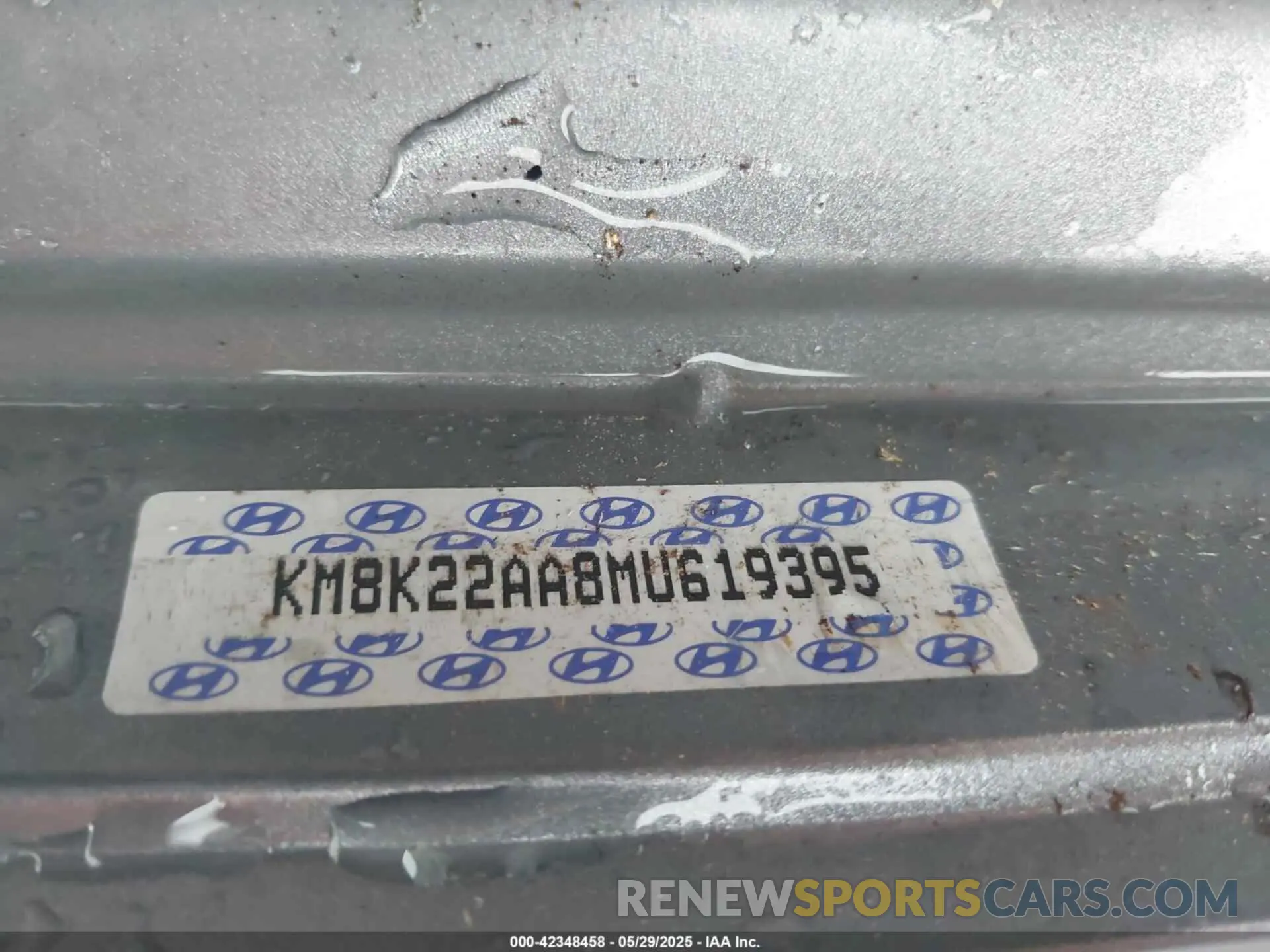 9 Photograph of a damaged car KM8K22AA8MU619395 HYUNDAI KONA 2021