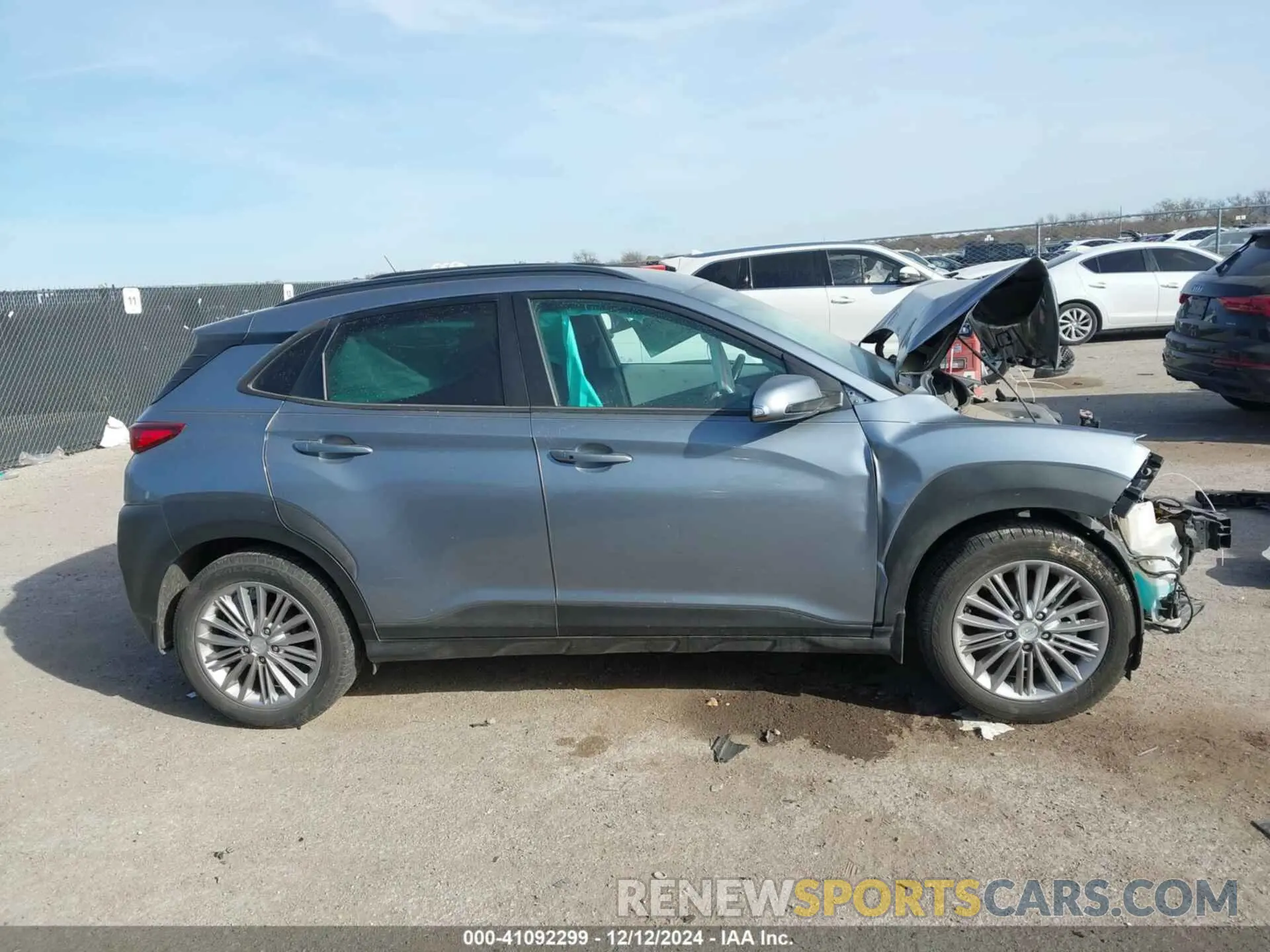 13 Photograph of a damaged car KM8K22AA8MU637380 HYUNDAI KONA 2021