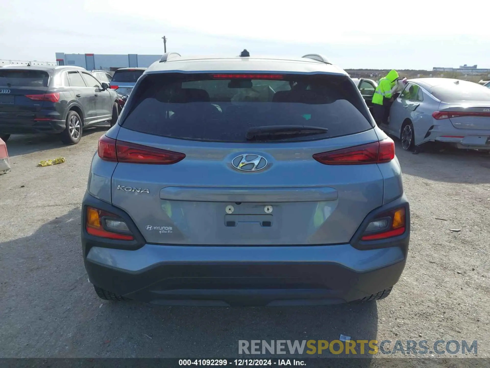16 Photograph of a damaged car KM8K22AA8MU637380 HYUNDAI KONA 2021