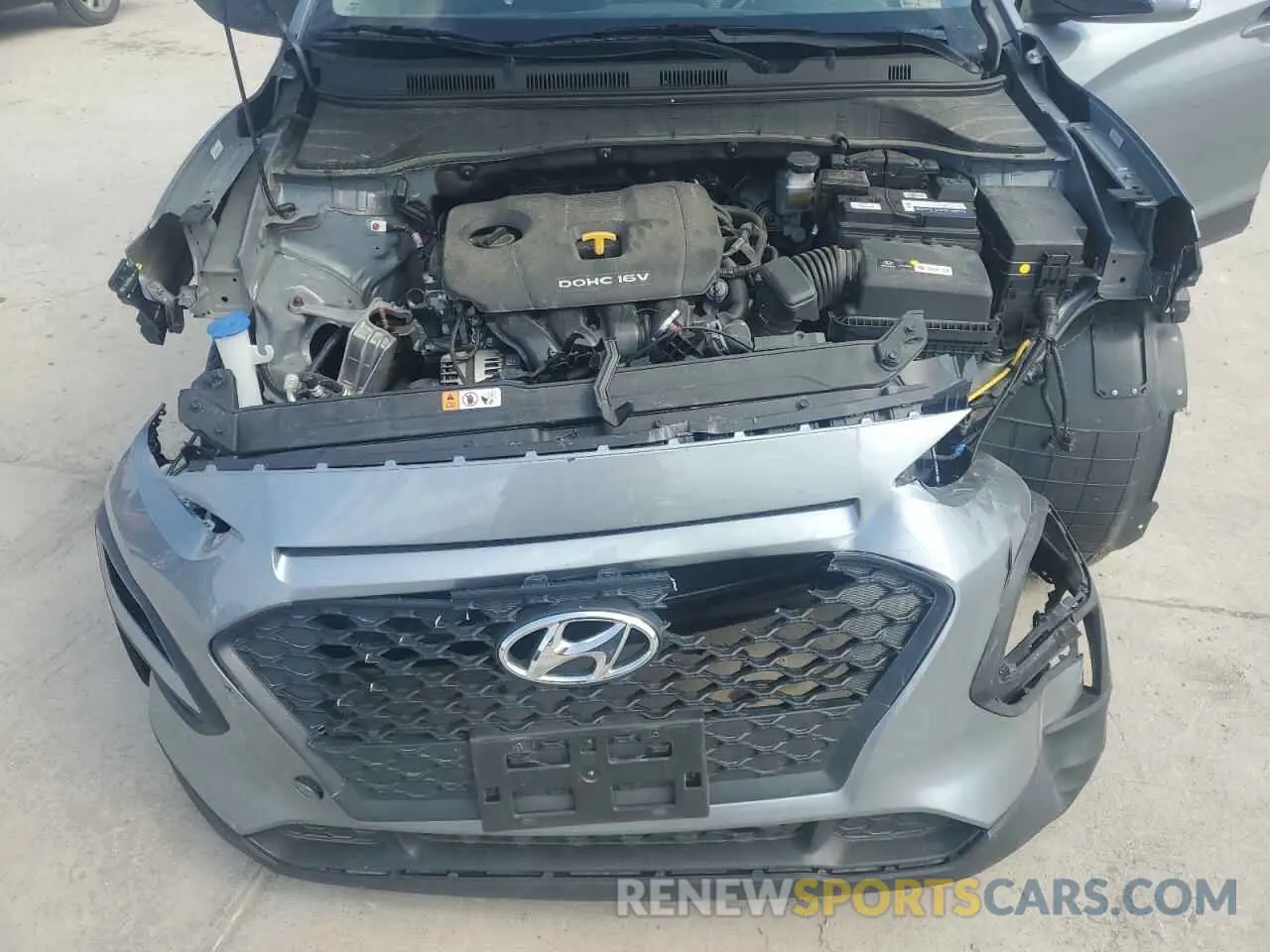 12 Photograph of a damaged car KM8K22AA8MU638416 HYUNDAI KONA 2021