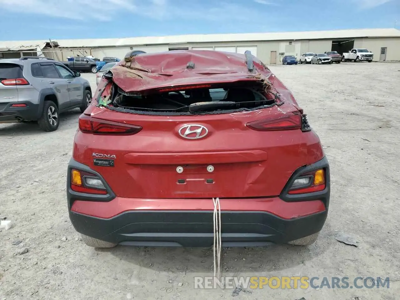6 Photograph of a damaged car KM8K22AA8MU748267 HYUNDAI KONA 2021