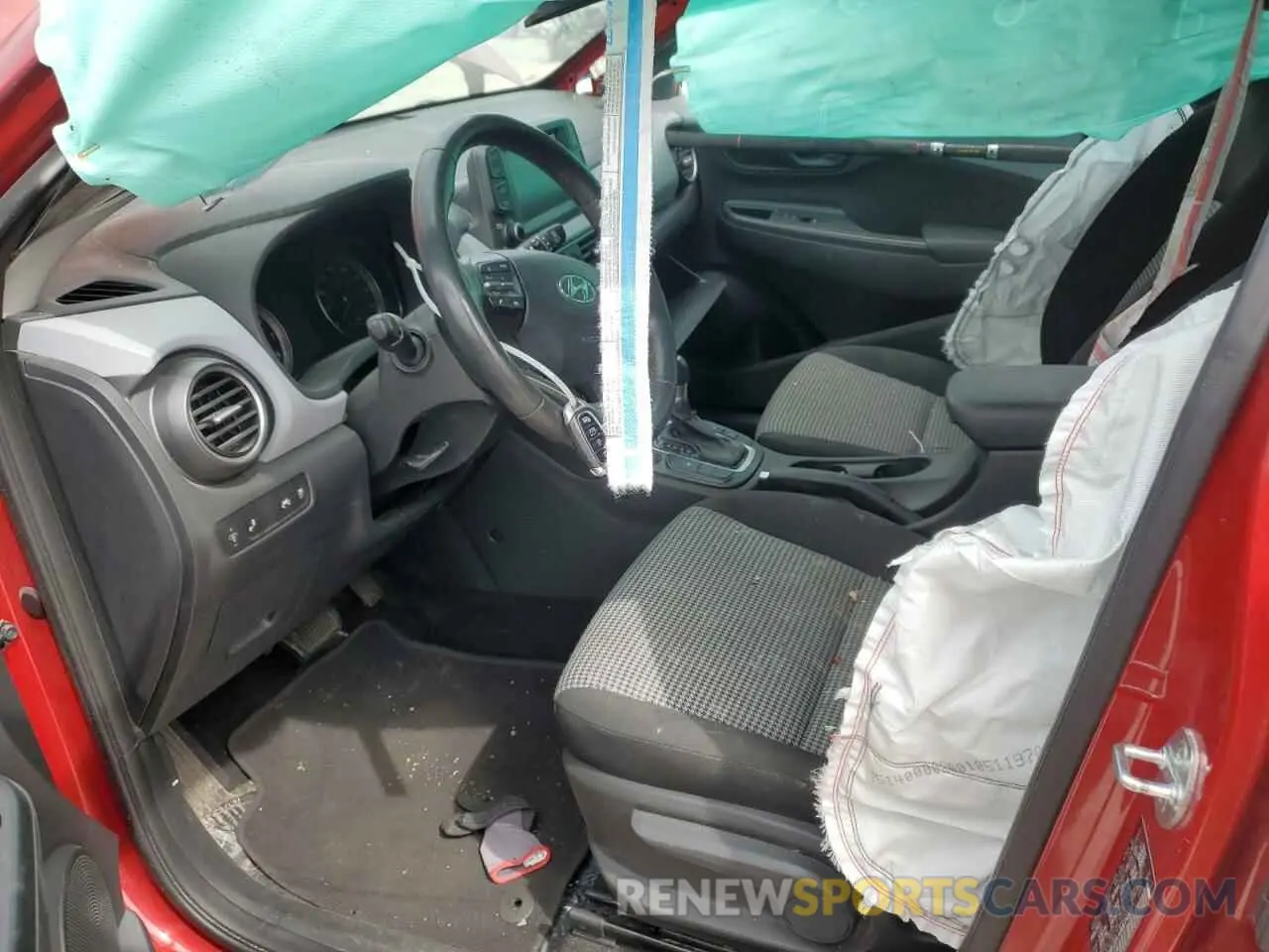 7 Photograph of a damaged car KM8K22AA8MU748267 HYUNDAI KONA 2021