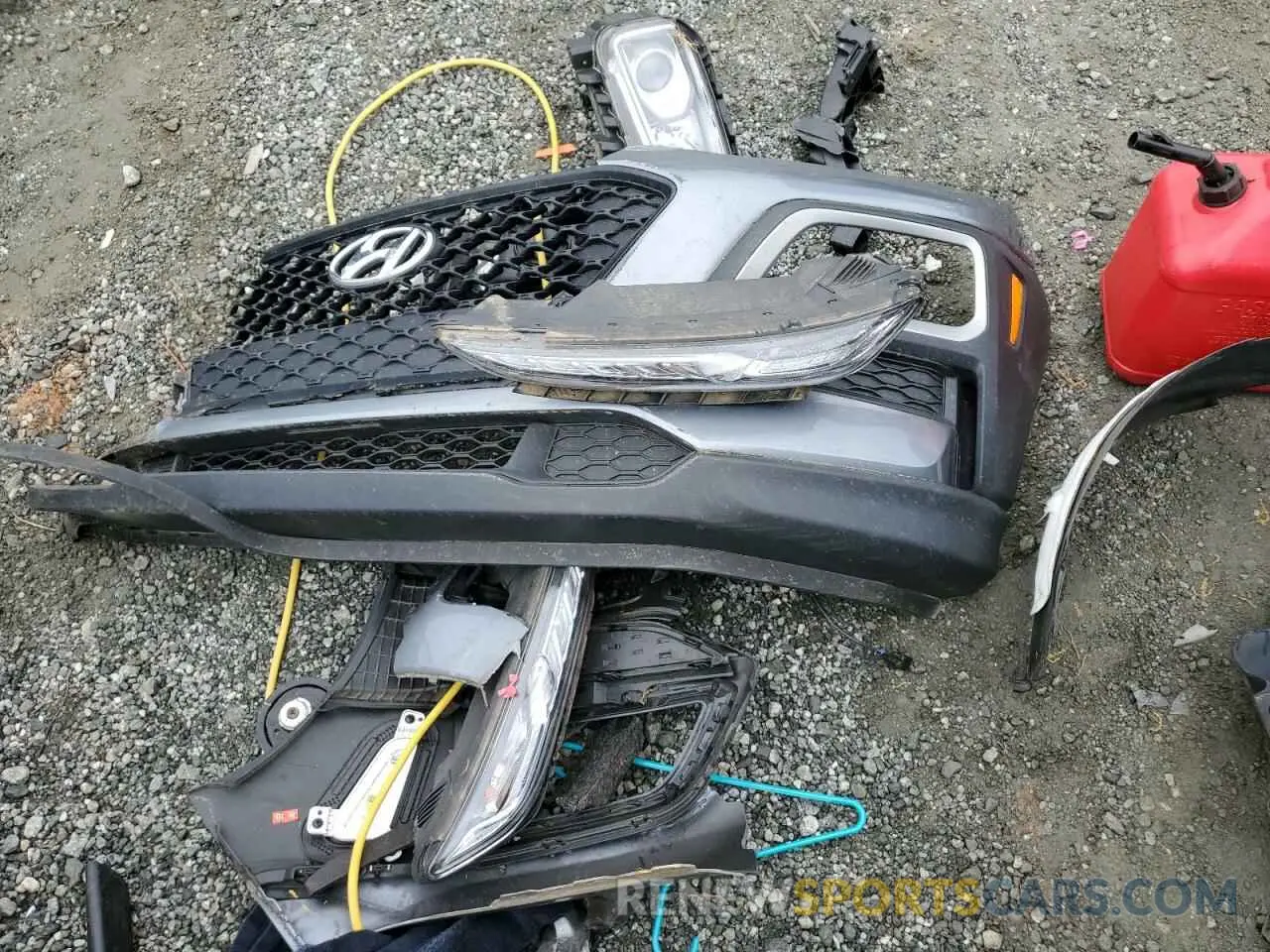 12 Photograph of a damaged car KM8K22AA9MU702799 HYUNDAI KONA 2021