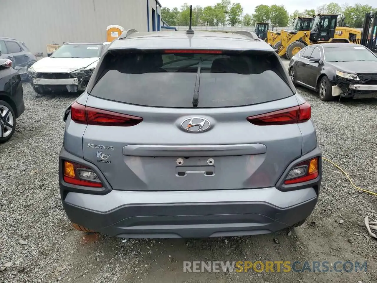 6 Photograph of a damaged car KM8K22AA9MU702799 HYUNDAI KONA 2021