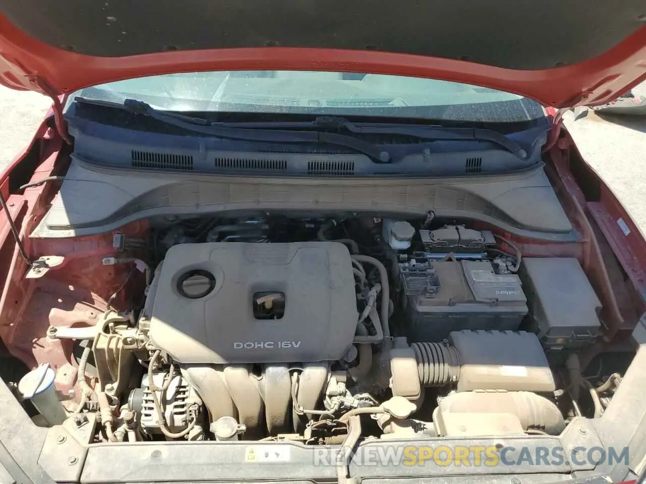 12 Photograph of a damaged car KM8K22AA9MU747662 HYUNDAI KONA 2021