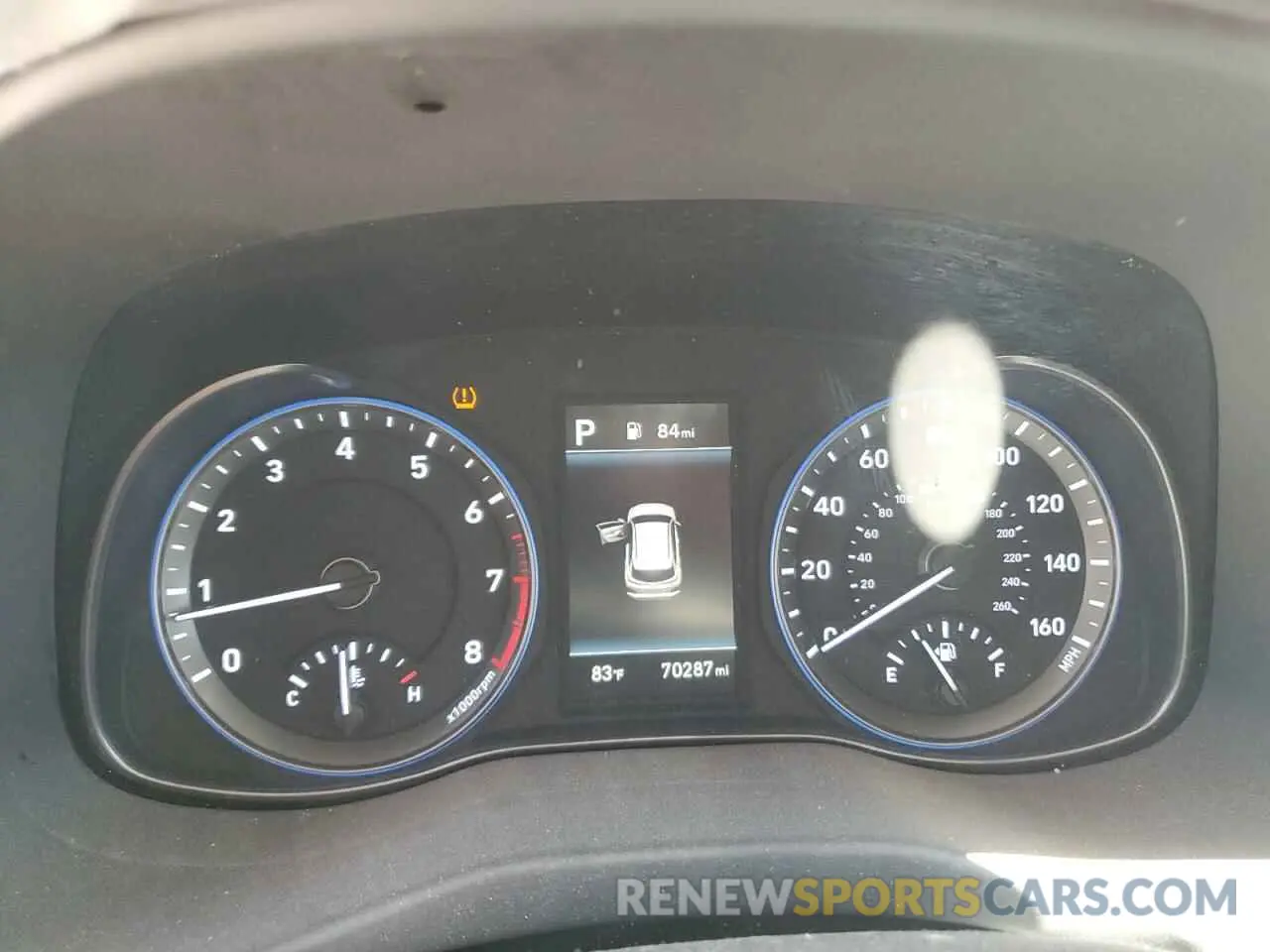 9 Photograph of a damaged car KM8K22AA9MU747662 HYUNDAI KONA 2021