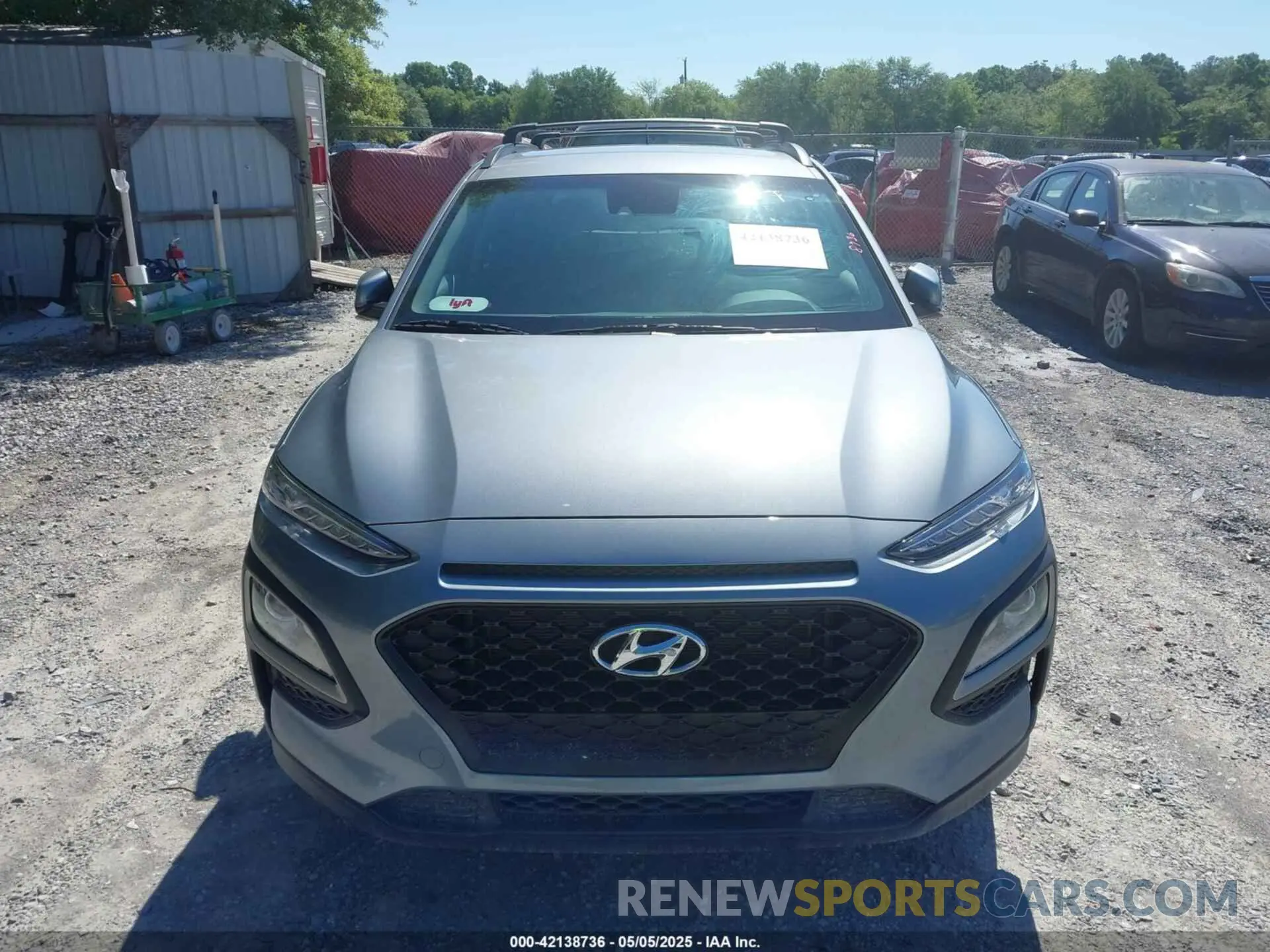 11 Photograph of a damaged car KM8K22AAXMU603697 HYUNDAI KONA 2021