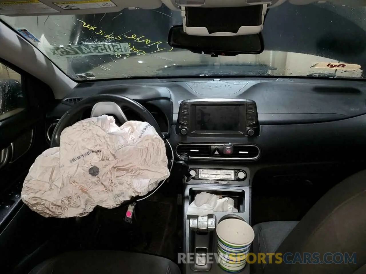8 Photograph of a damaged car KM8K23AG0MU131505 HYUNDAI KONA 2021