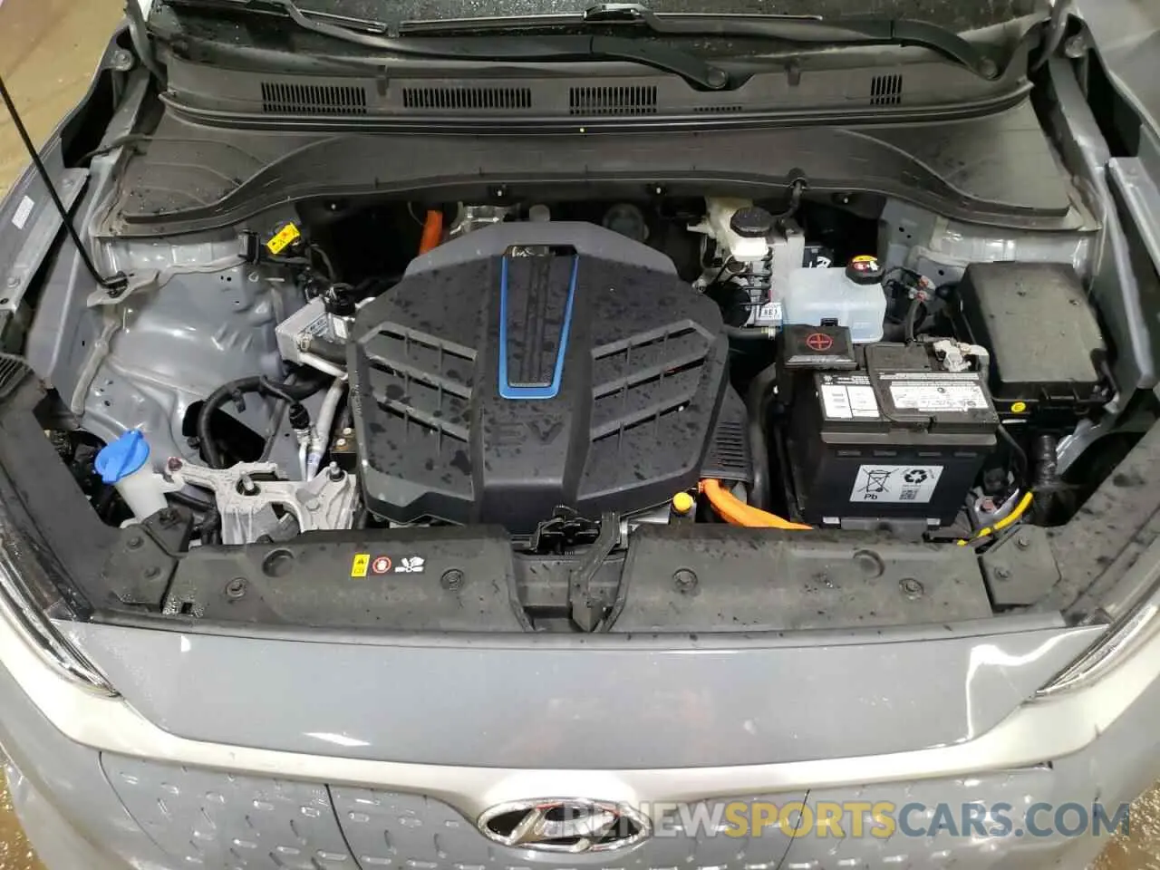 11 Photograph of a damaged car KM8K23AG1MU124224 HYUNDAI KONA 2021