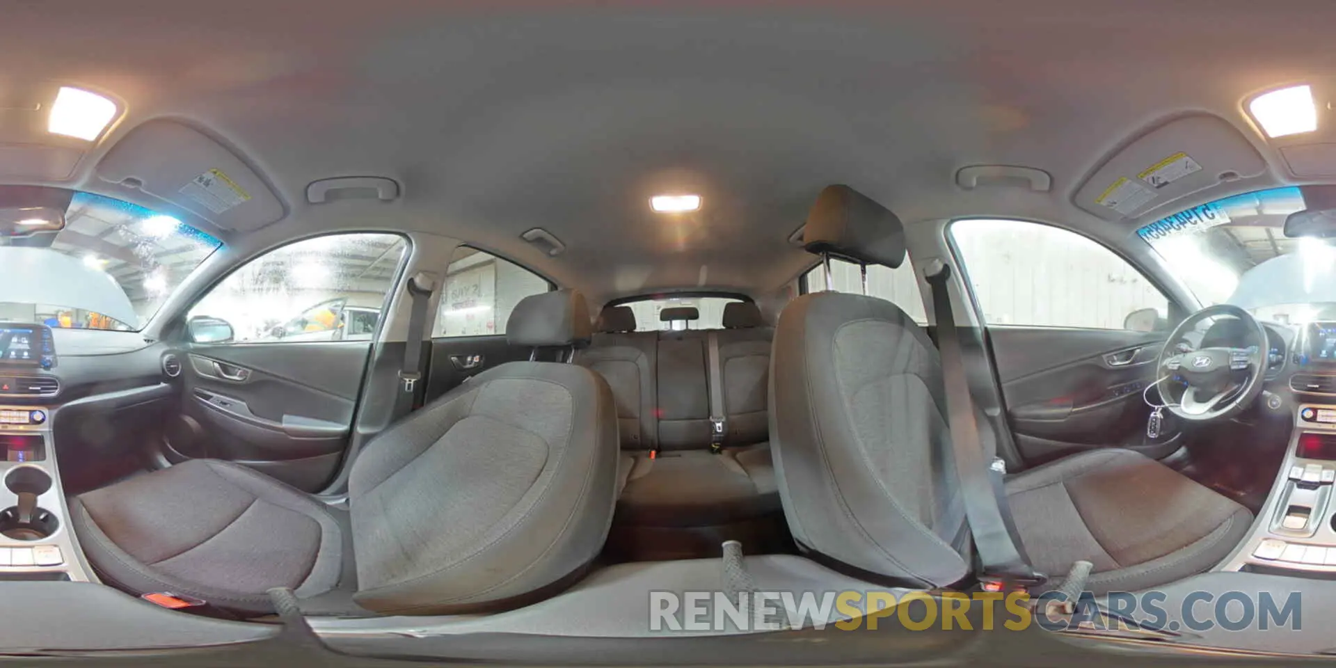 14 Photograph of a damaged car KM8K23AG1MU124224 HYUNDAI KONA 2021