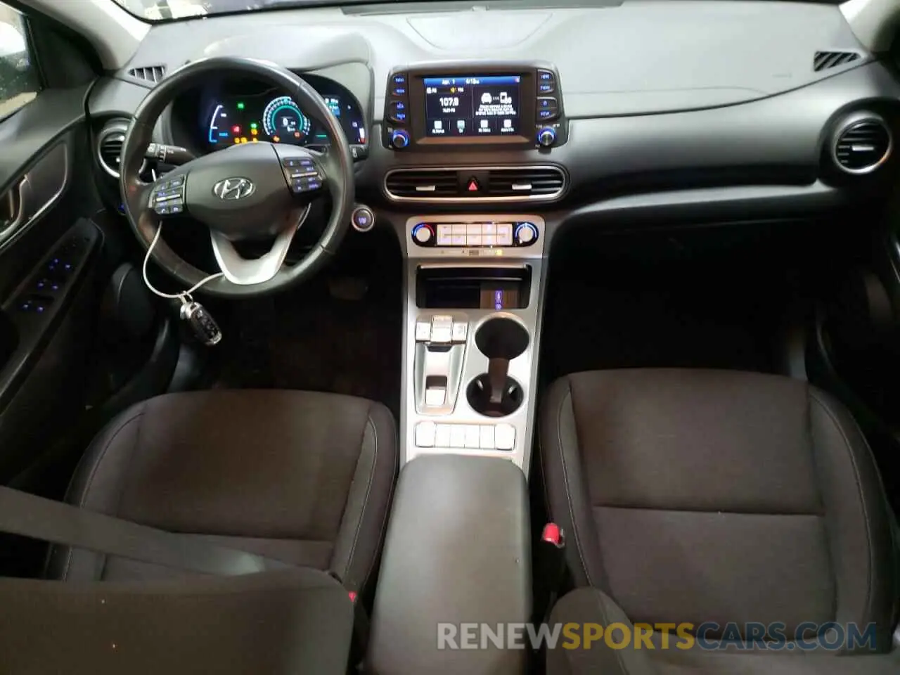 8 Photograph of a damaged car KM8K23AG1MU124224 HYUNDAI KONA 2021
